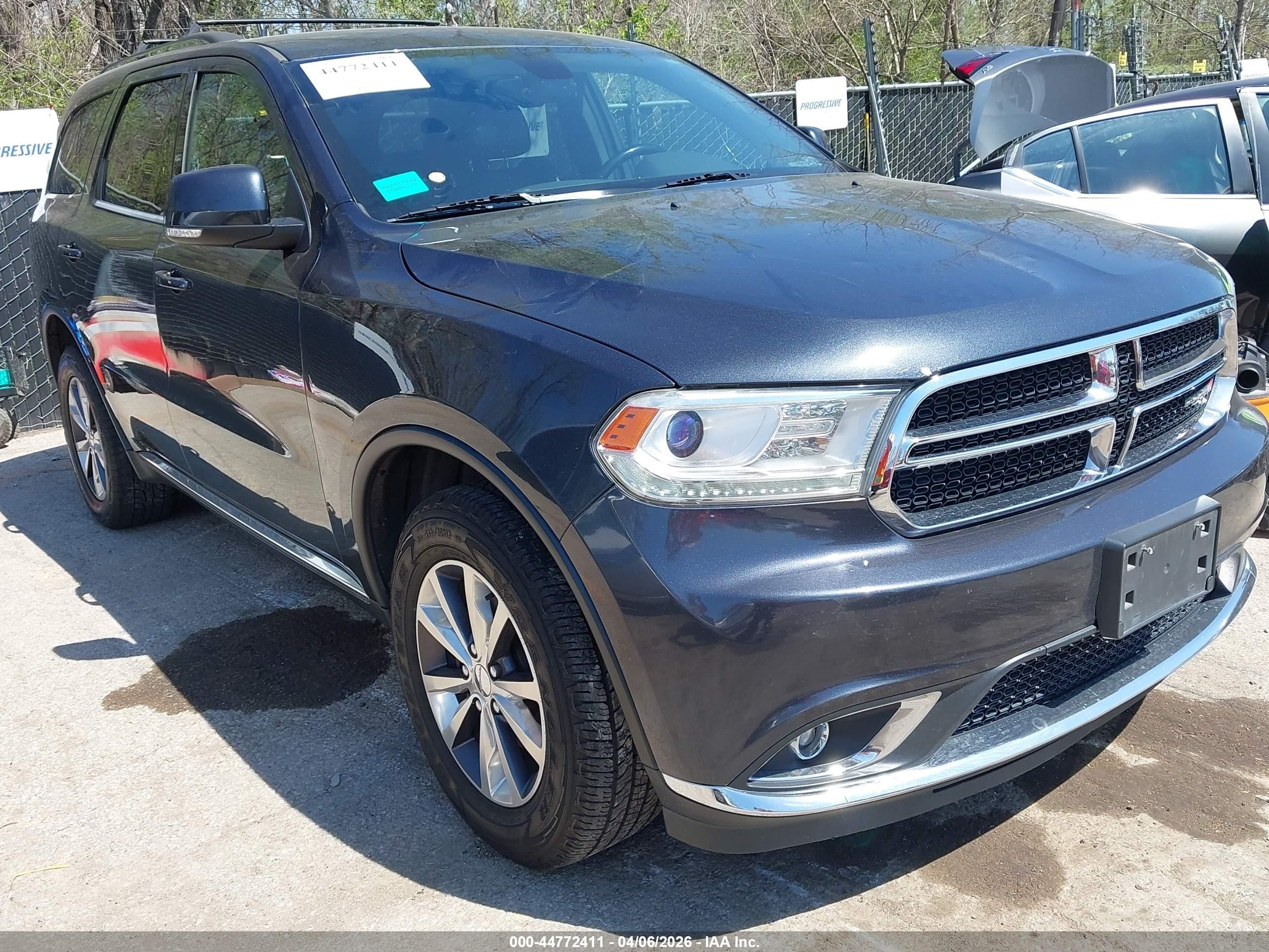 2016 Dodge Durango Limited, VIN 1C4RDJDG3GC467494 — Hail