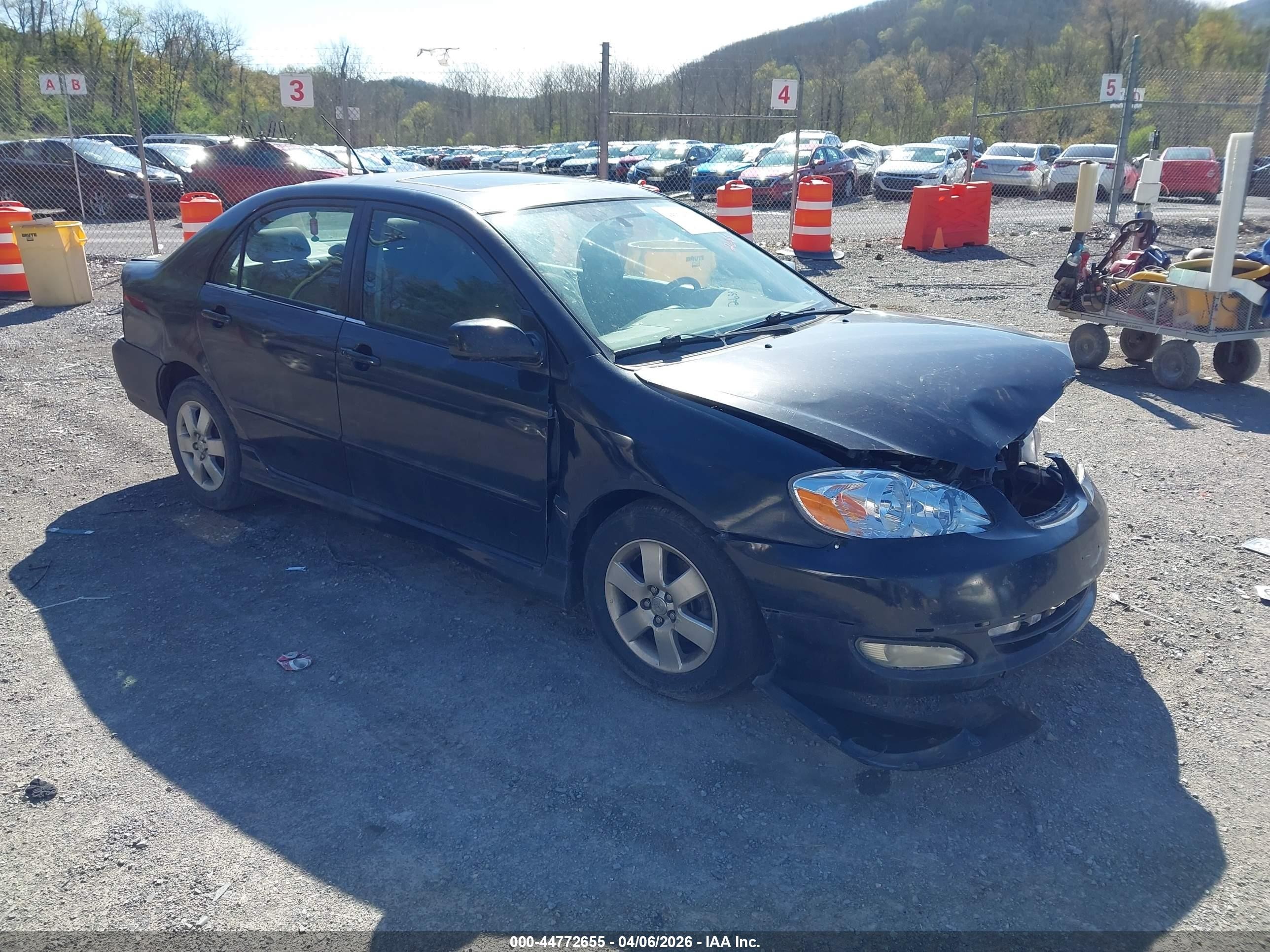 2005 Toyota Corolla CE, VIN 2T1BR32E35C554526 — All over