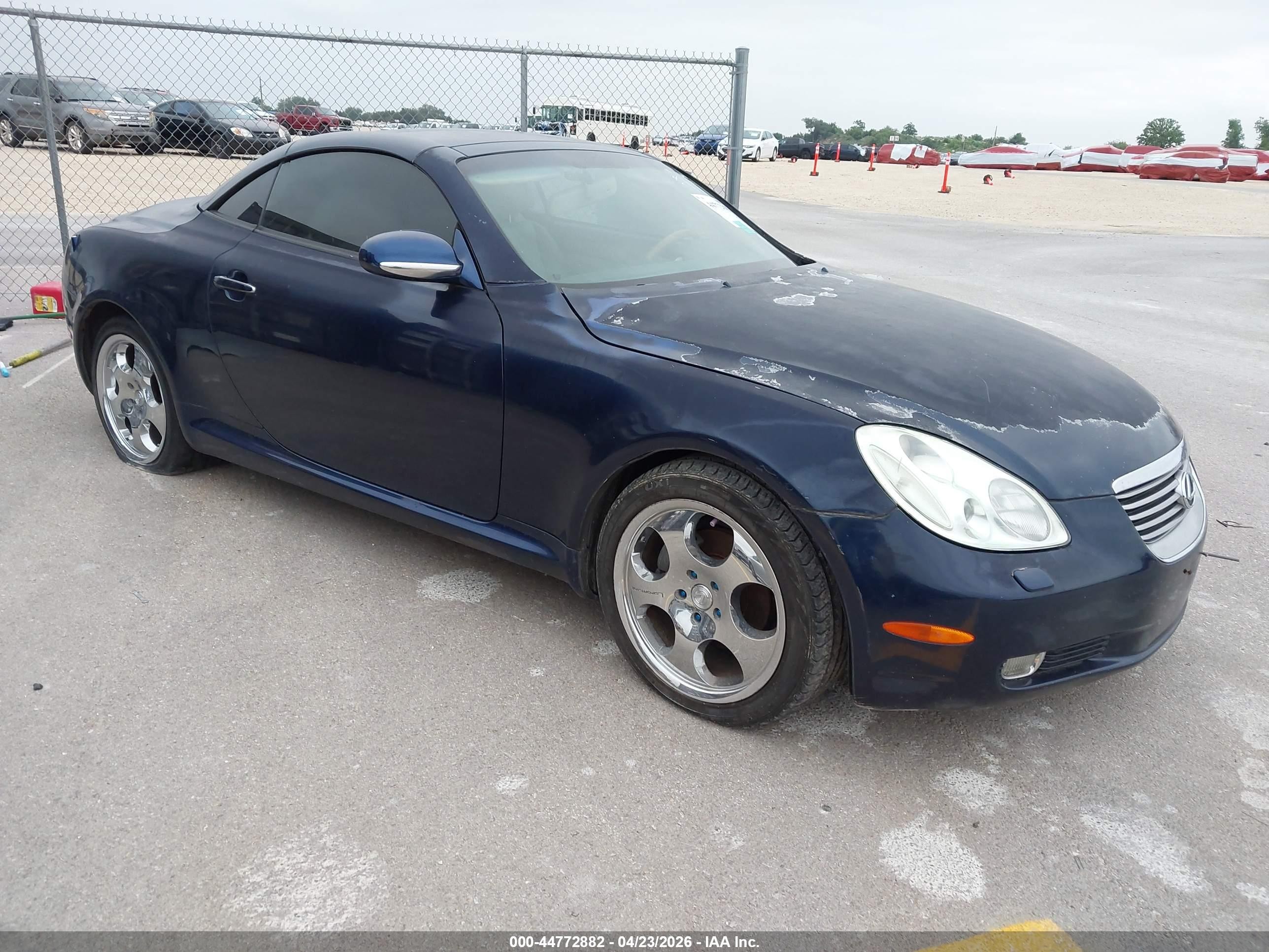 2002 Lexus SC 430, VIN JTHFN48Y520012966 — Front end