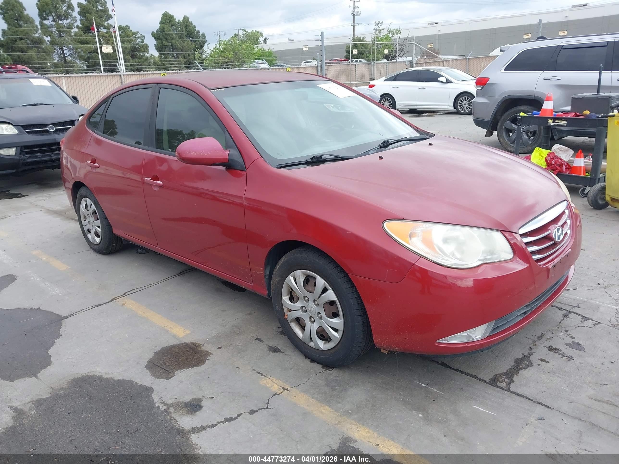 2010 Hyundai Elantra GLS, VIN KMHDU4AD6AU124567 — Mechanical