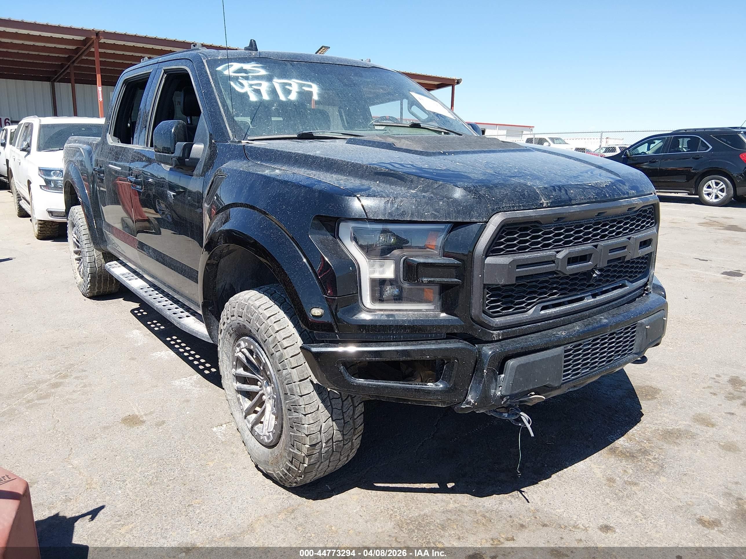 2019 Ford F-150 Raptor, VIN 1FTFW1RG3KFB03444 — Theft recovery