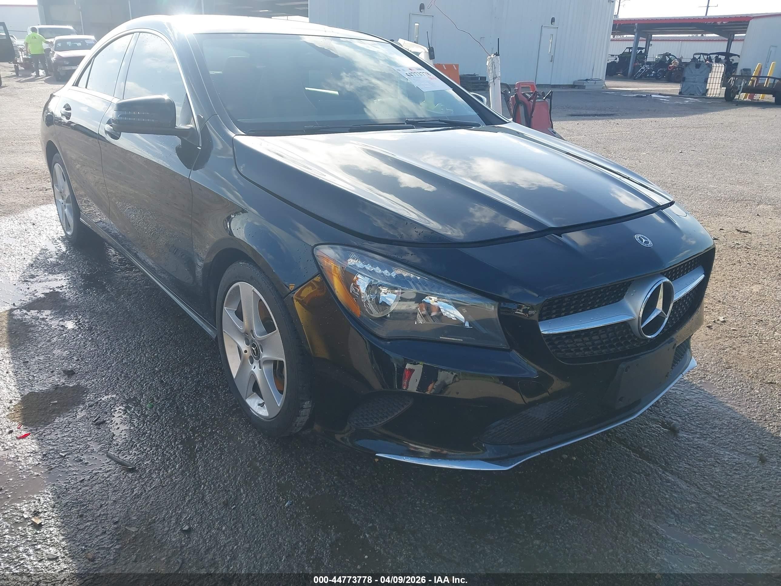 2018 Mercedes-Benz CLA 250, VIN WDDSJ4EB9JN563937 — Not stated