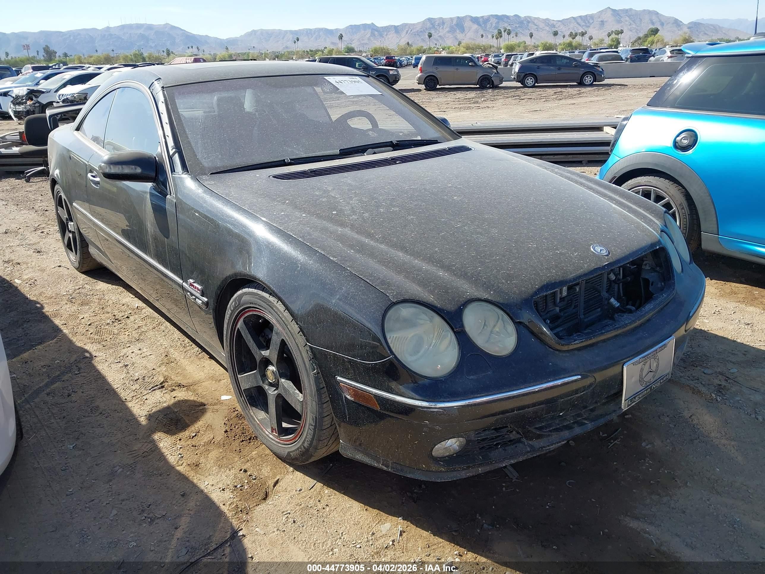 2003 Mercedes-Benz CL, VIN WDBPJ76JX3A033895 — Front end