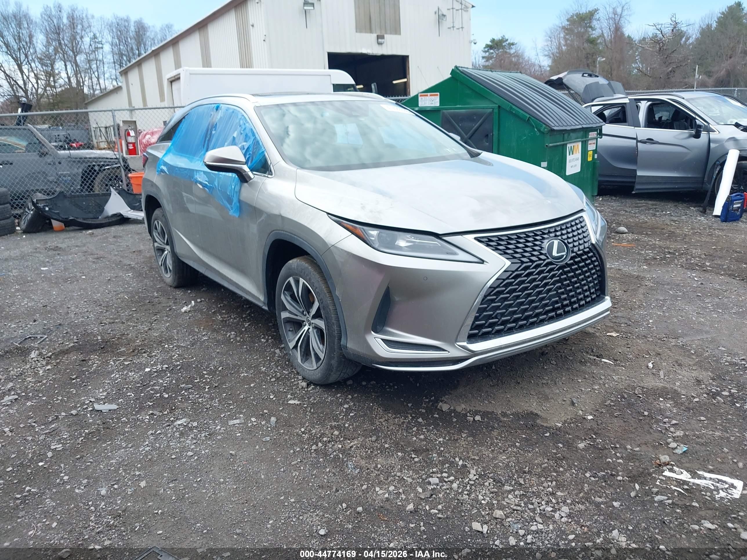 2021 Lexus RX 350, VIN JTJHZMDA0M2053663 — Theft recovery