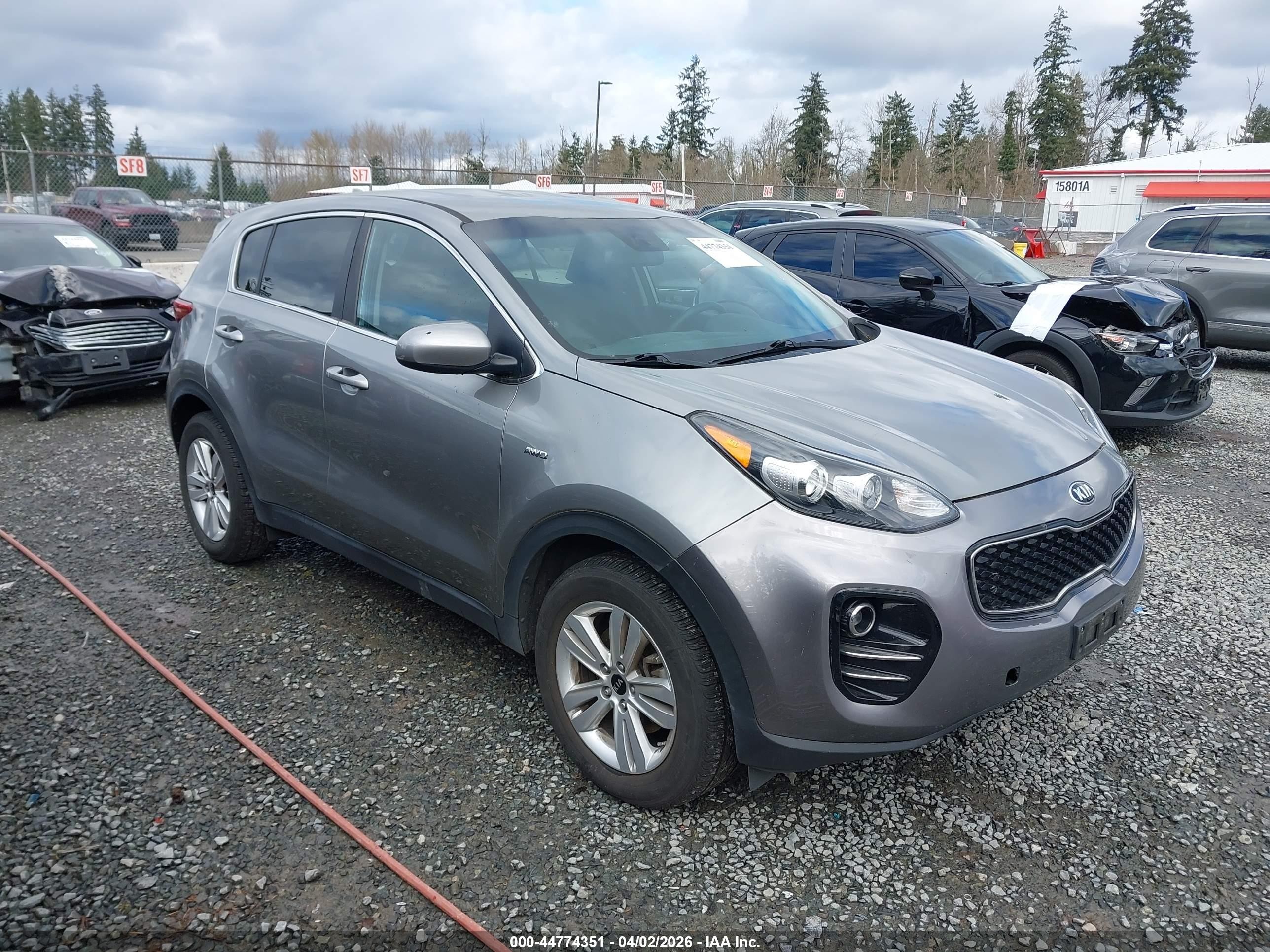 2019 Kia Sportage LX, VIN KNDPMCACXK7592398 — Theft recovery