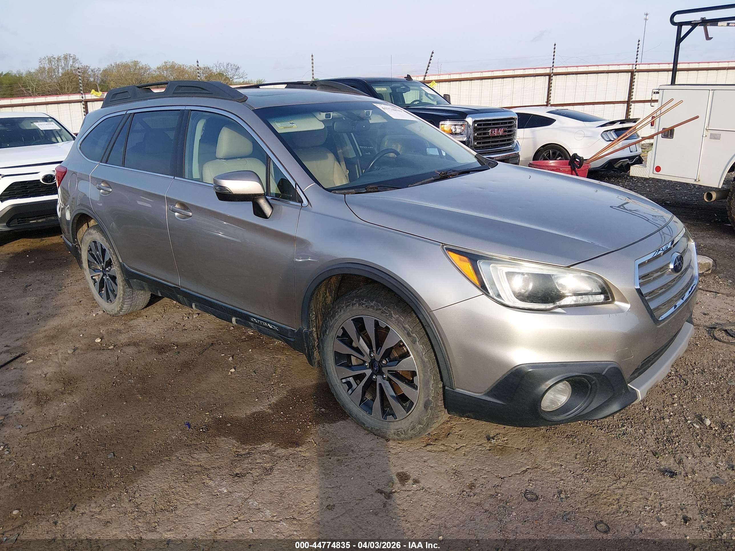 2016 Subaru Outback Limited, VIN 4S4BSBNC9G3228987 — Hail