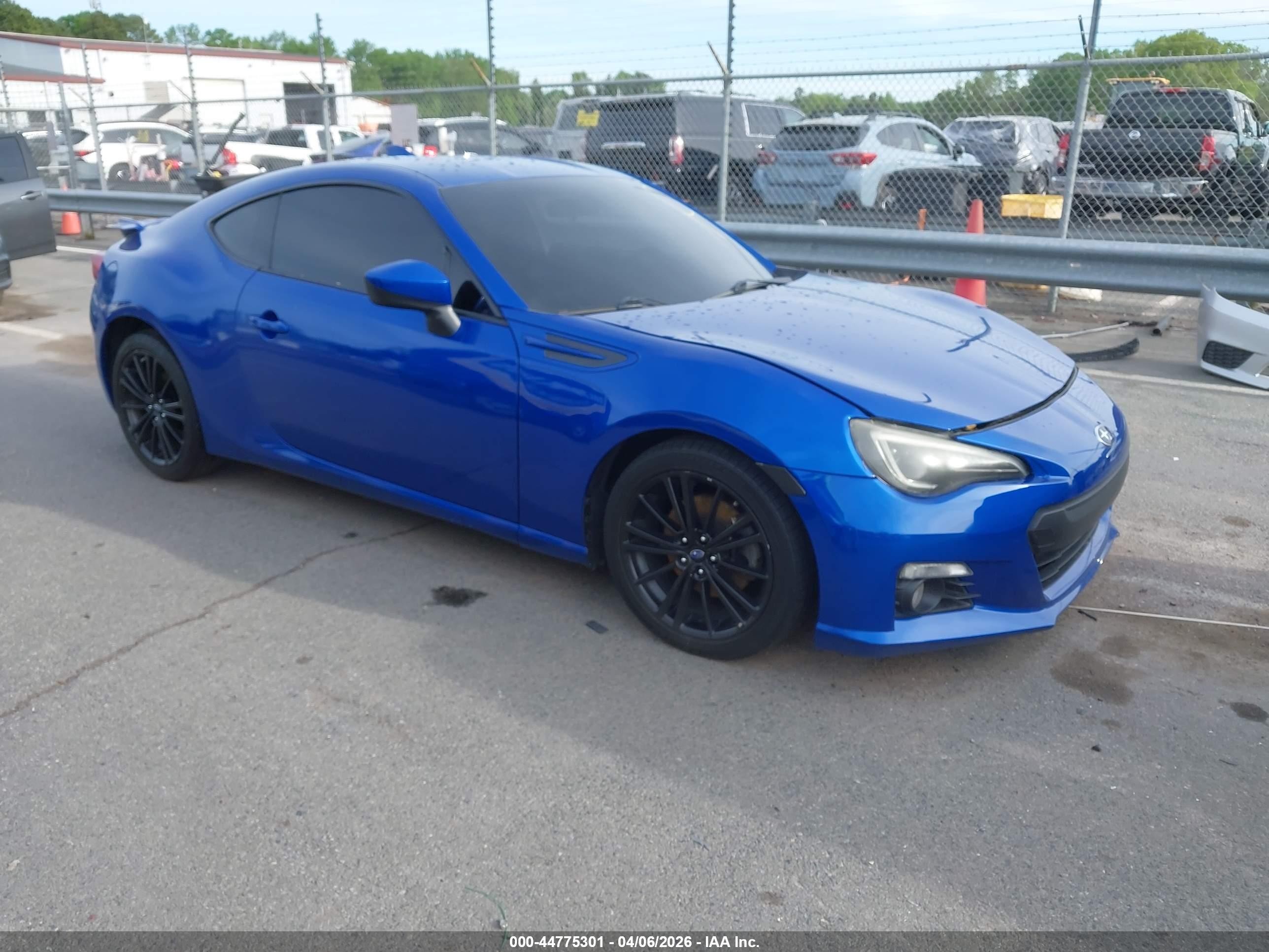 2016 Subaru BRZ Limited, VIN JF1ZCAC14G8602183 — Бок