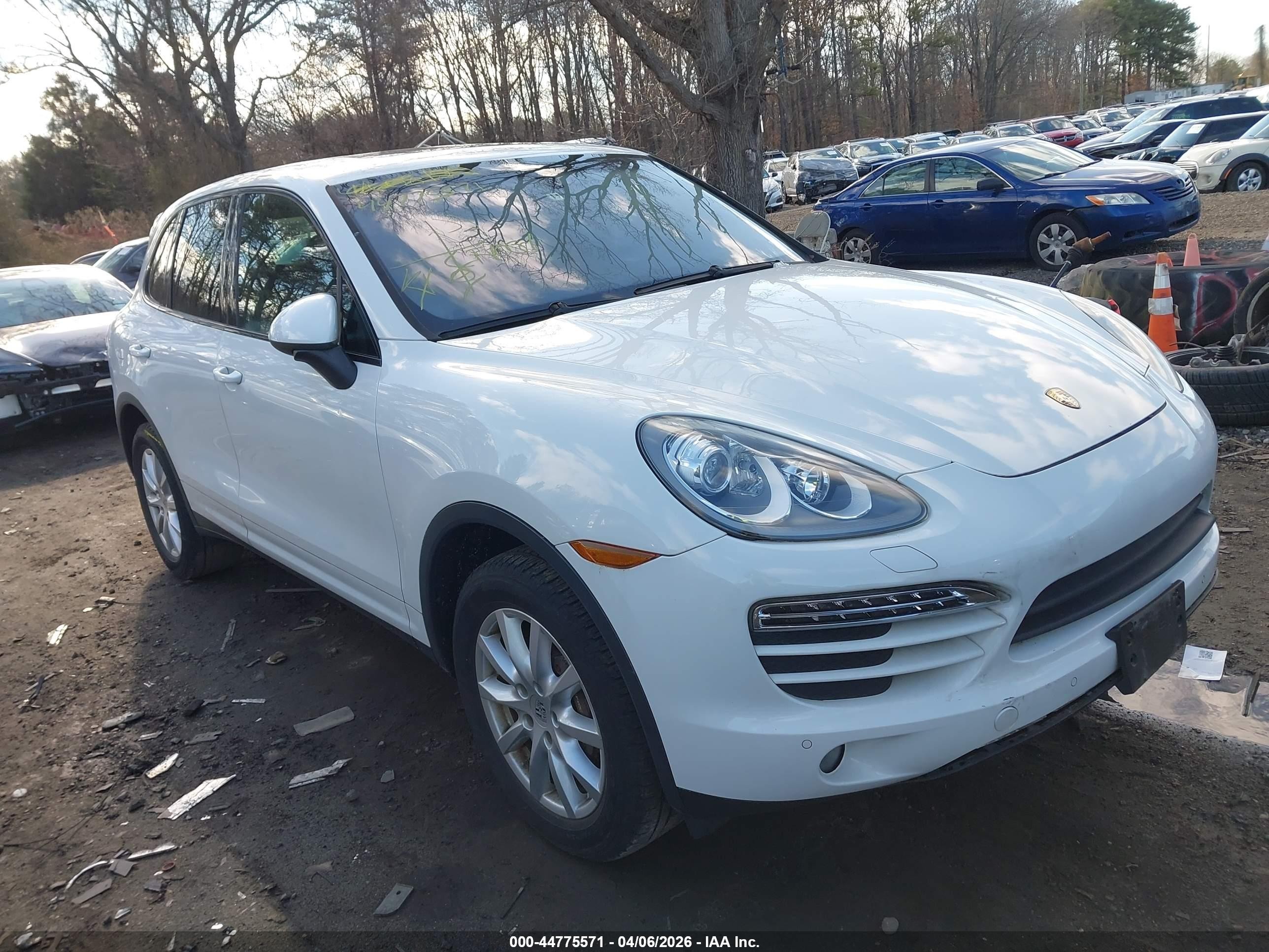 2013 Porsche Cayenne, VIN WP1AA2A22DLA12568 — Water / flood