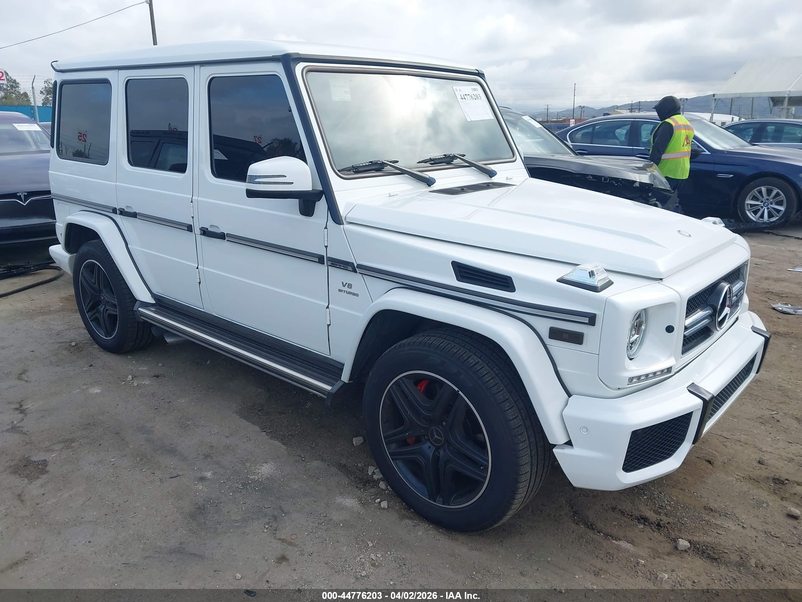 2017 Mercedes-Benz G 63 AMG, VIN WDCYC7DF1HX266156 — Normal wear