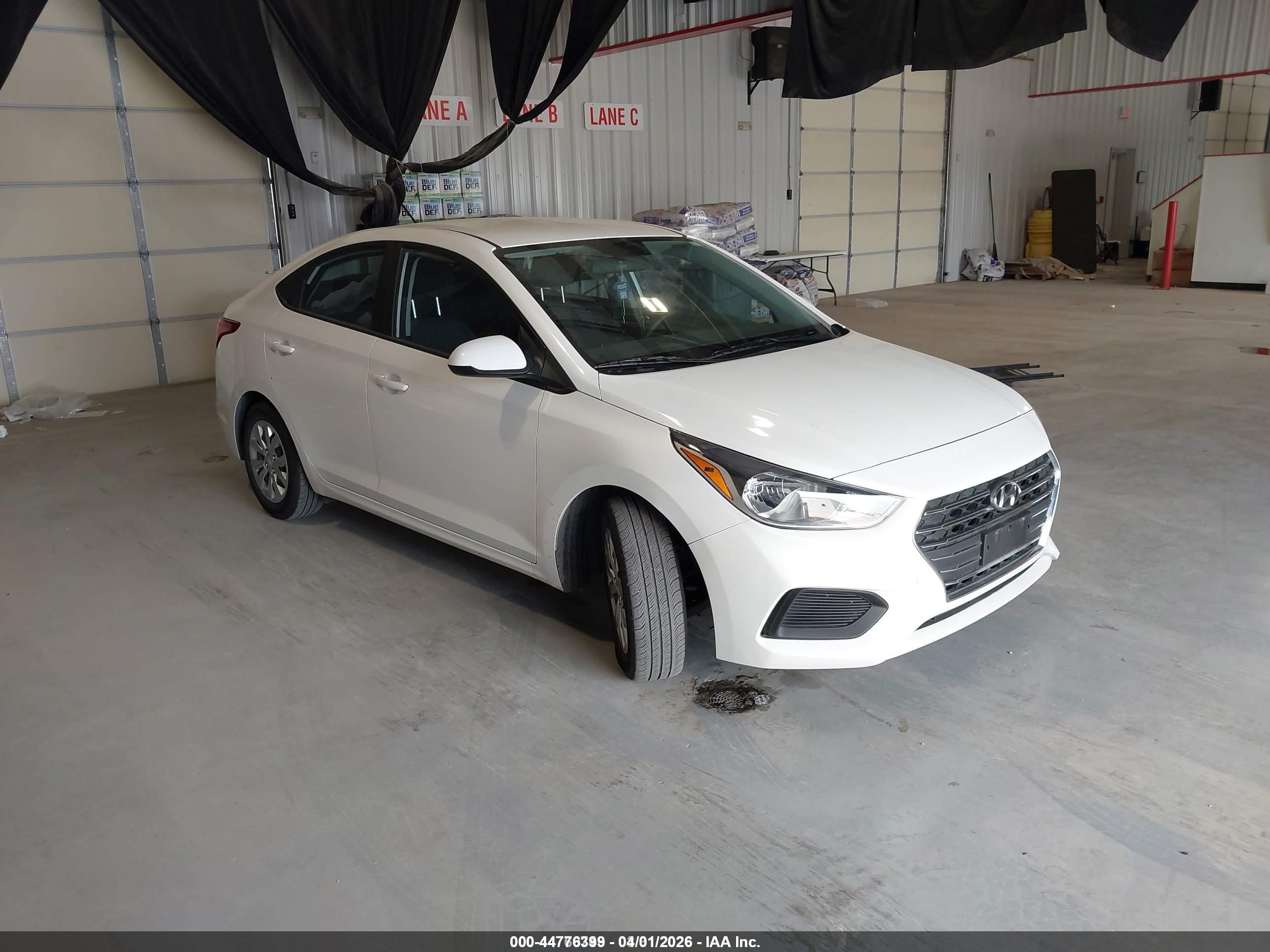 2020 Hyundai Accent SEL, VIN 3KPC24A63LE118699 — Normal wear