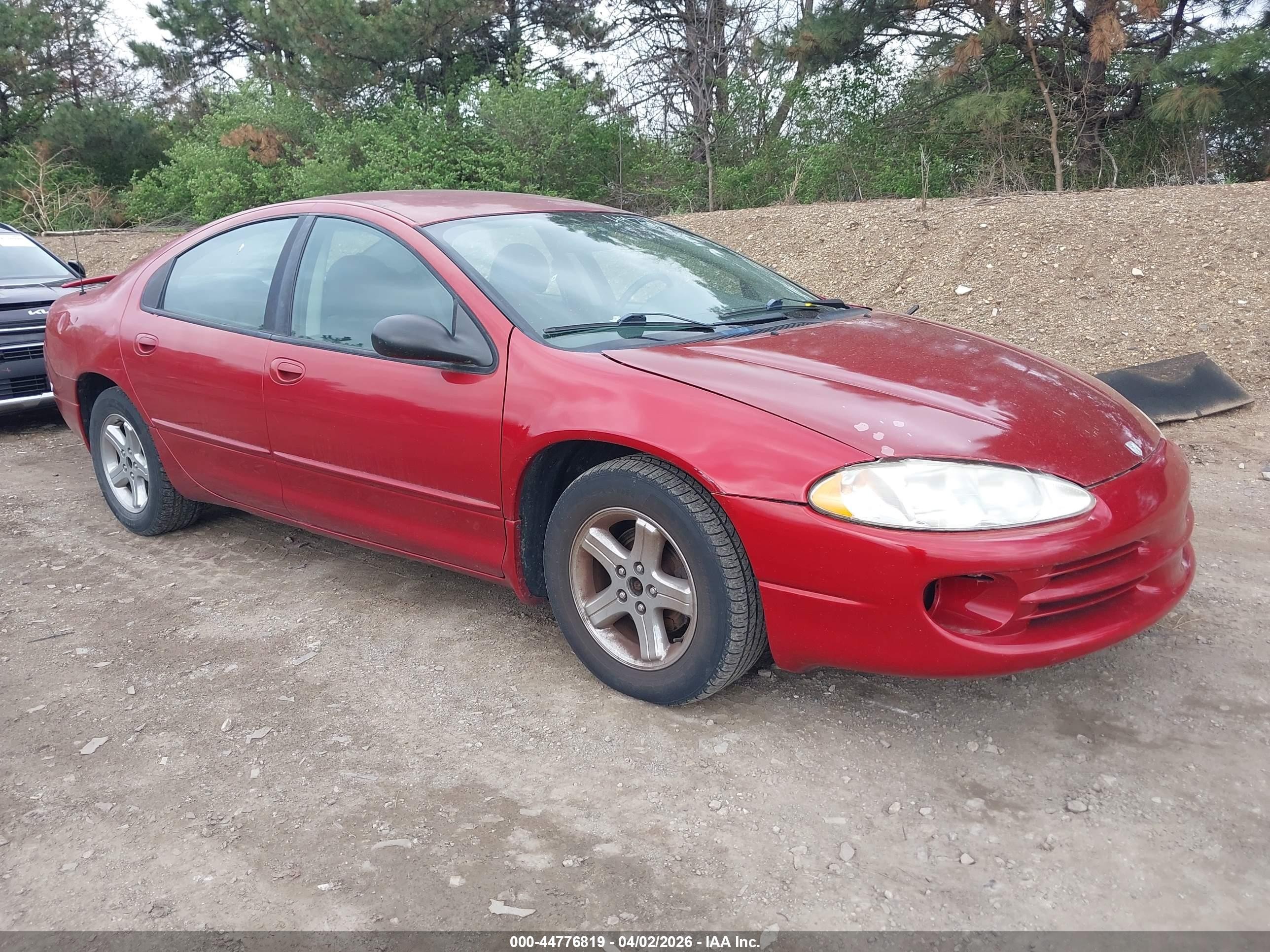 2004 Dodge Intrepid ES, VIN 2B3HD56G74H656269 — Зад
