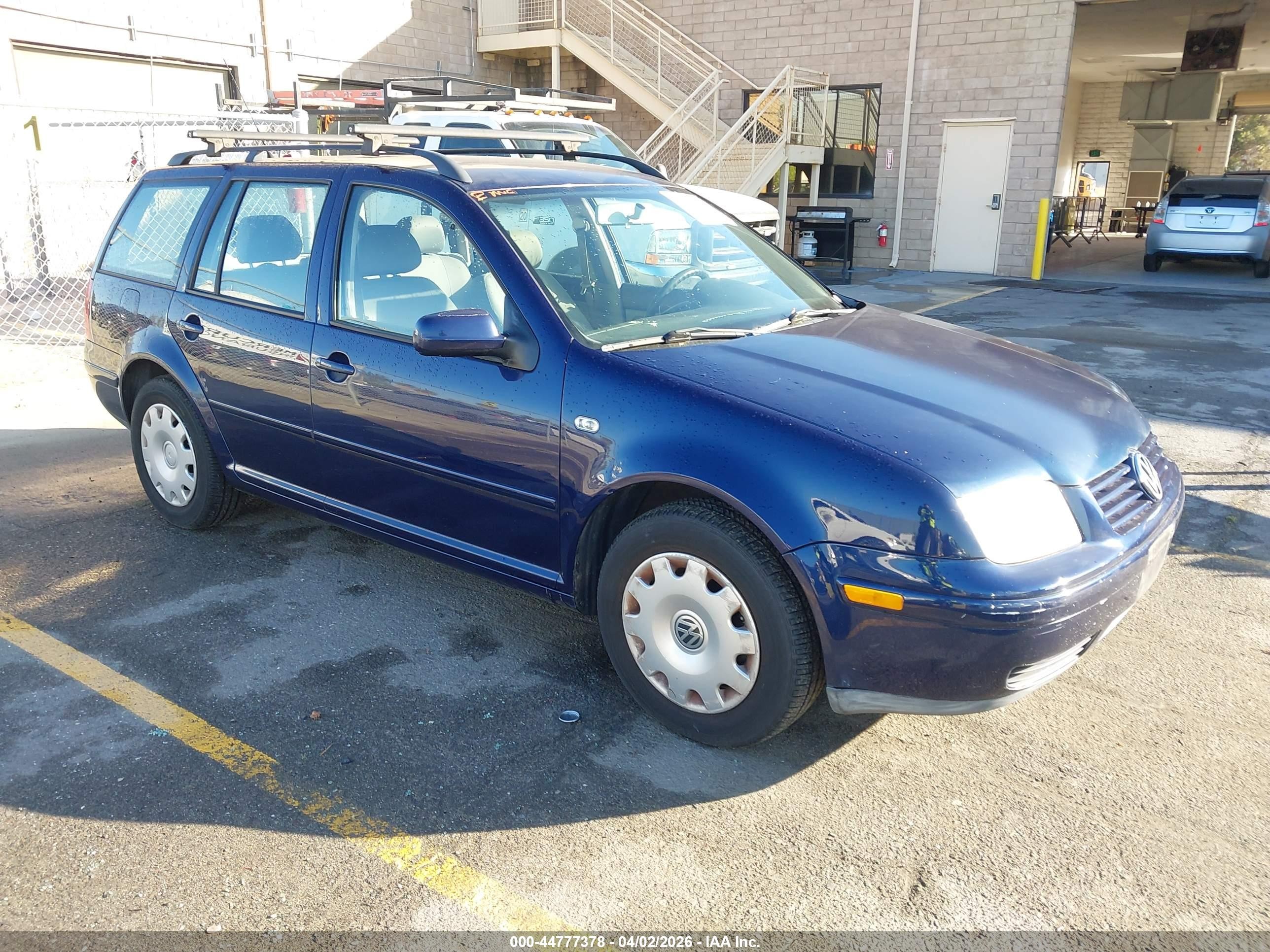 2002 Volkswagen Jetta GL, VIN WVWRK61J52W121344 — Фото с аукциона