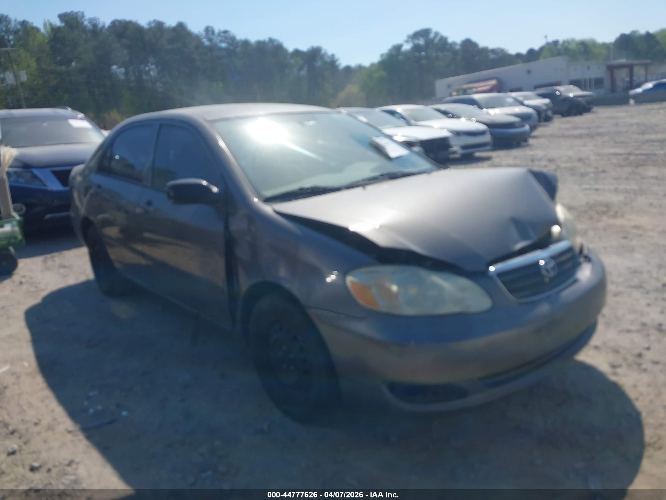 2007 Toyota Corolla S, VIN 1NXBR32E77Z887149 — Front end