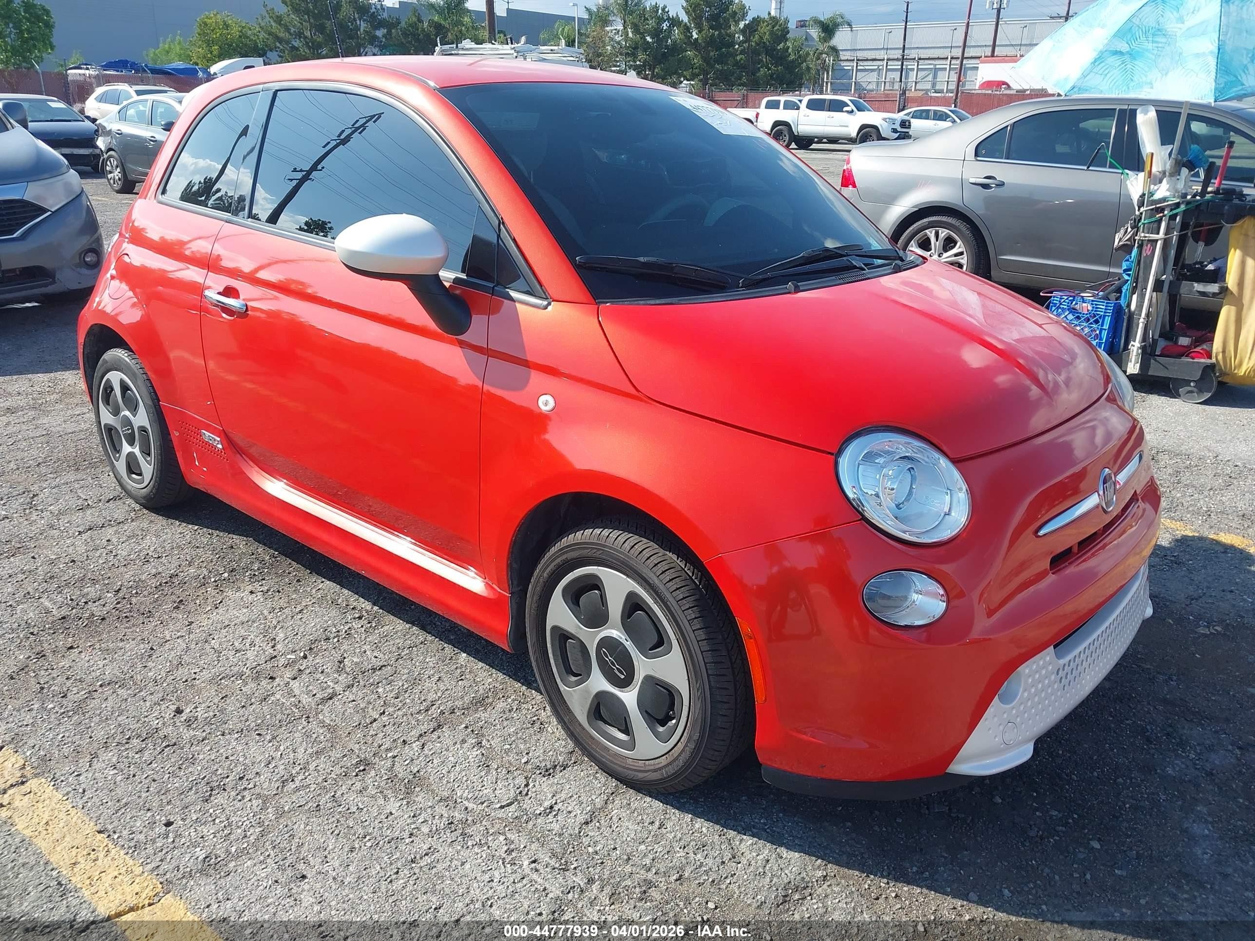 2017 FIAT 500e, VIN 3C3CFFGE7HT547821 — Electrical