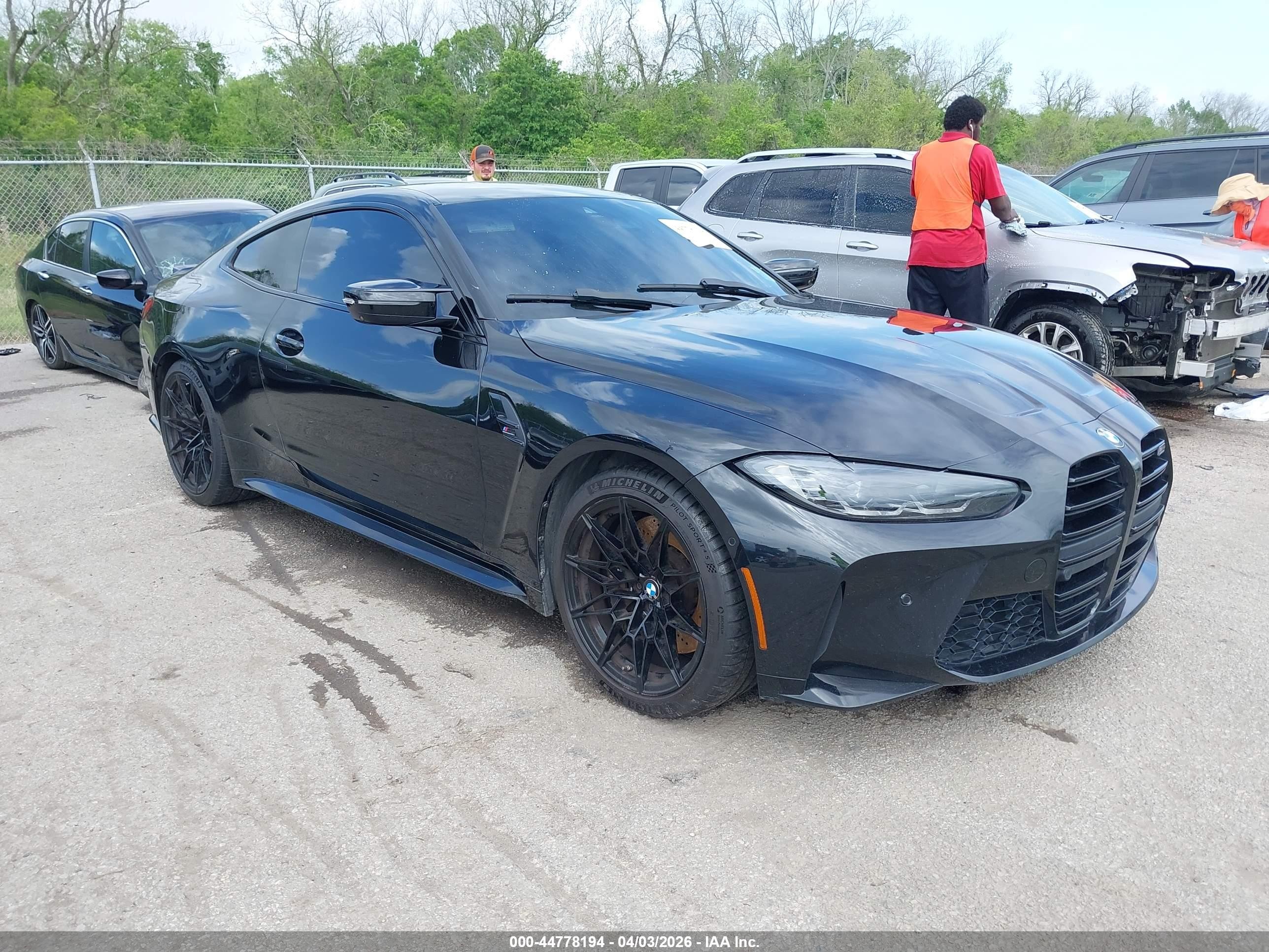2024 BMW M4 Competition, VIN WBS33AZ08RCP07672 — Rear end