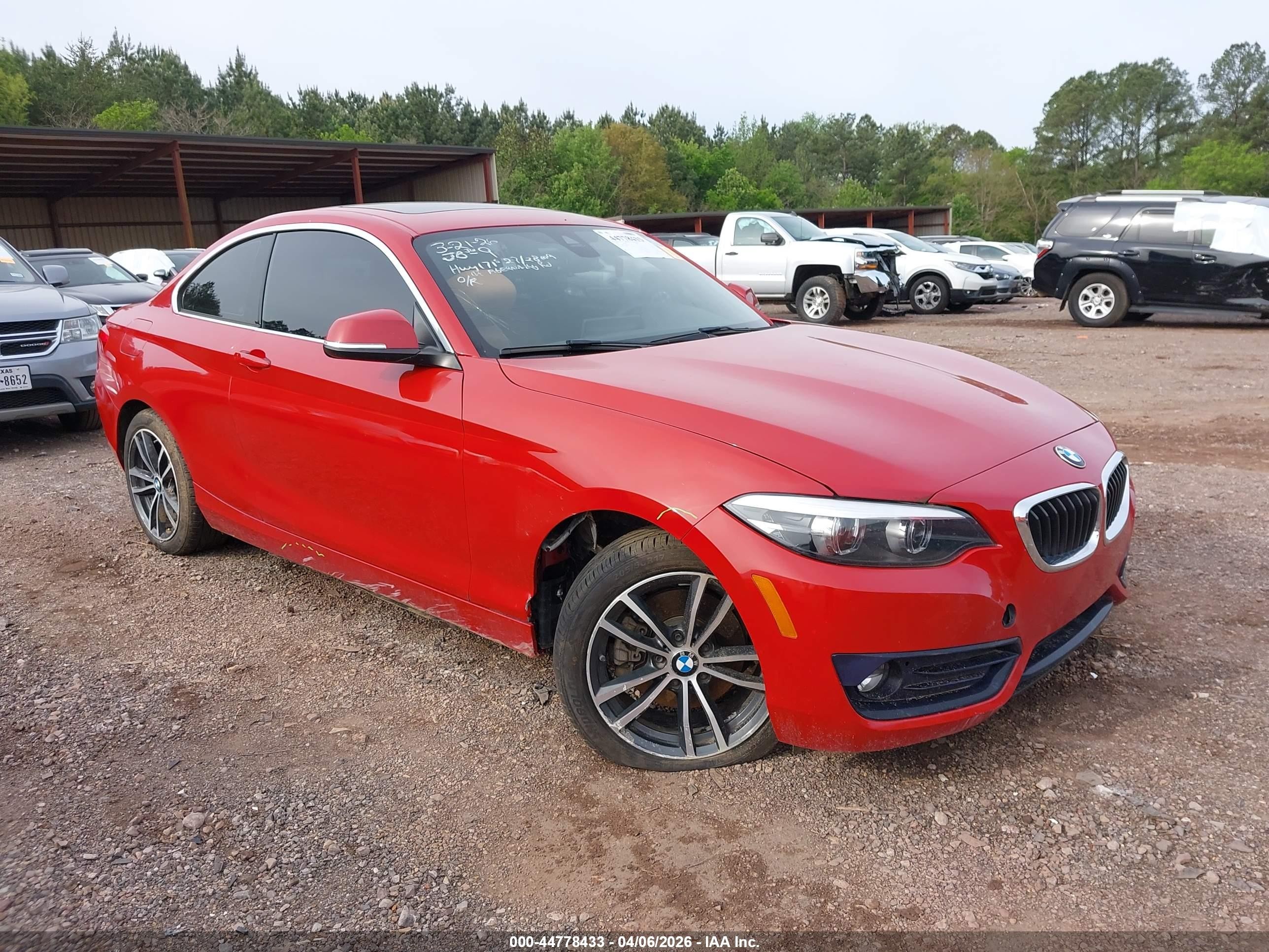 2018 BMW 2 Series 230i, VIN WBA2J1C51JVD09693 — Front end