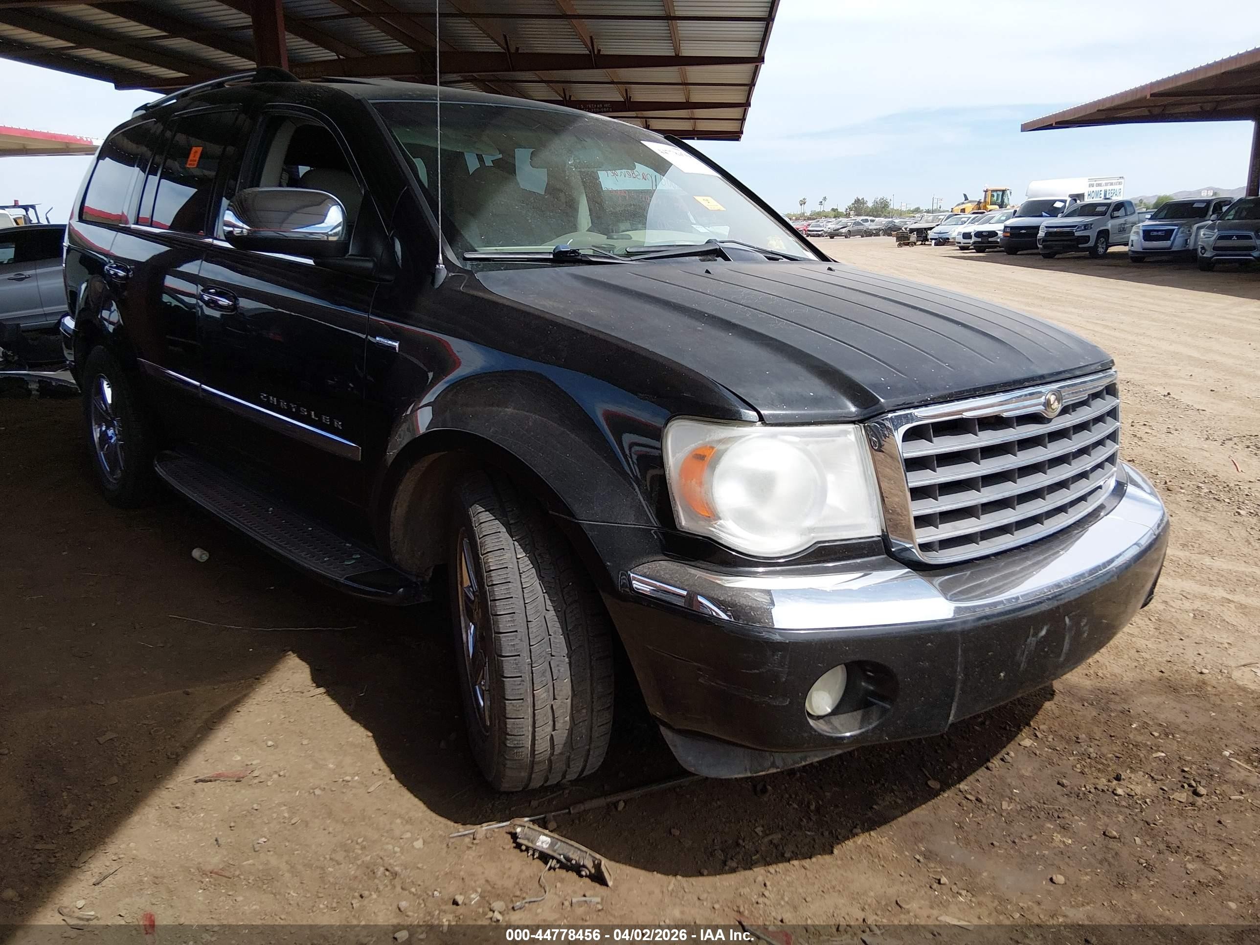 2008 Chrysler Aspen Limited, VIN 1A8HX58268F121960 — Theft recovery