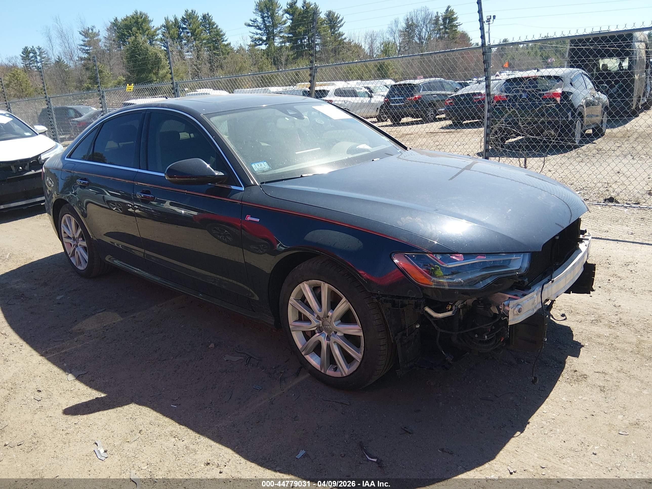 2012 Audi A6 Prestige, VIN WAUJGAFC5CN055538 — Side
