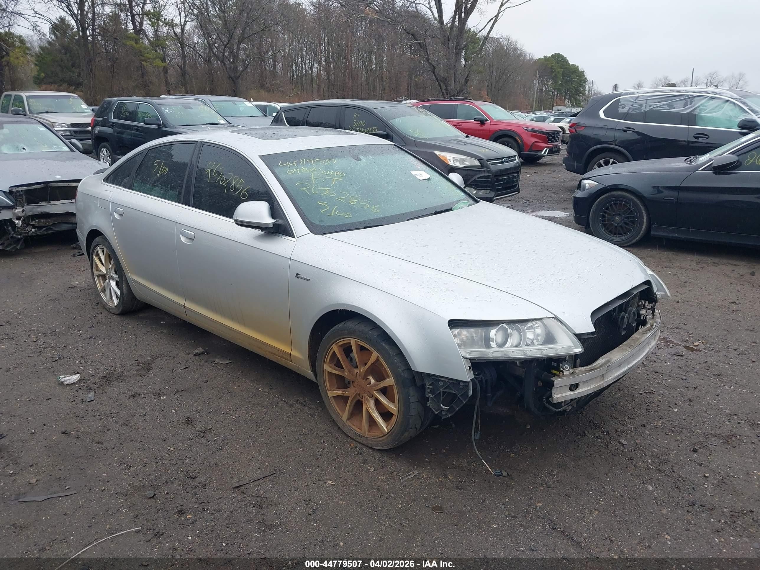 2009 Audi A6 Premium Plus, VIN WAUSG74F59N037358 — Front end
