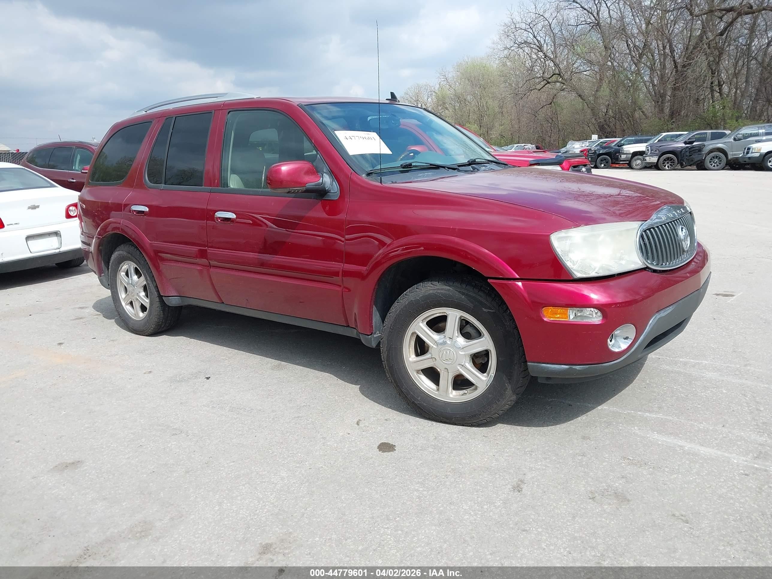 2007 Buick Rainier CXL, VIN 5GADT13S472236646 — Front end