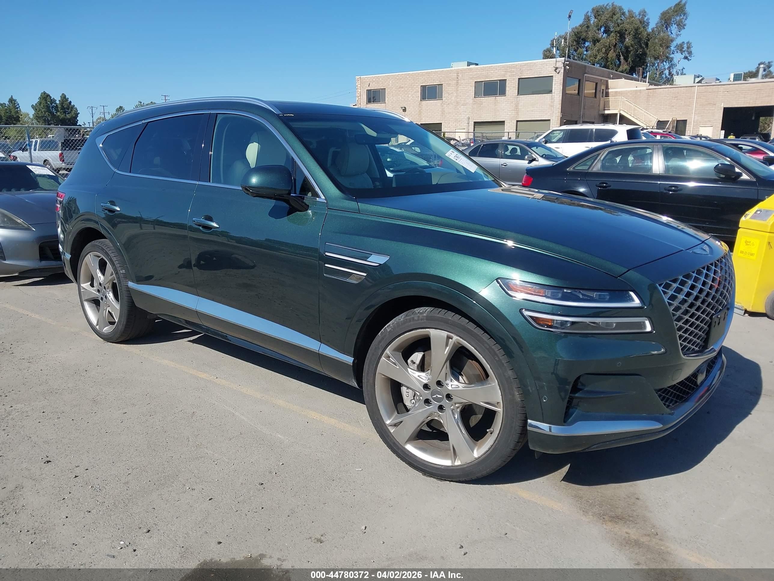 2023 Genesis GV80, VIN KMUHBDSB5PU140323 — Front end
