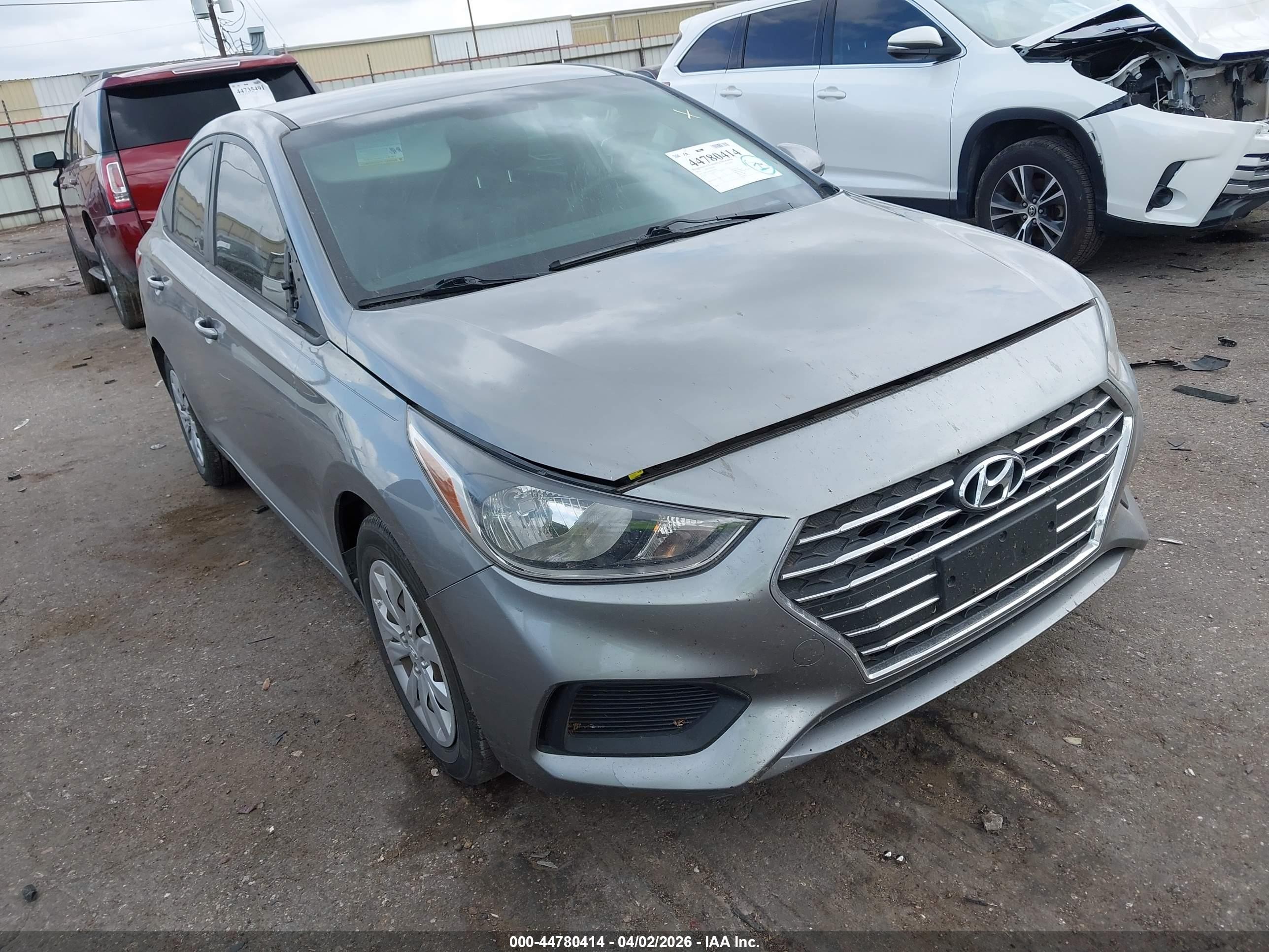 2022 Hyundai Accent SEL, VIN 3KPC24A66NE155815 — Theft recovery