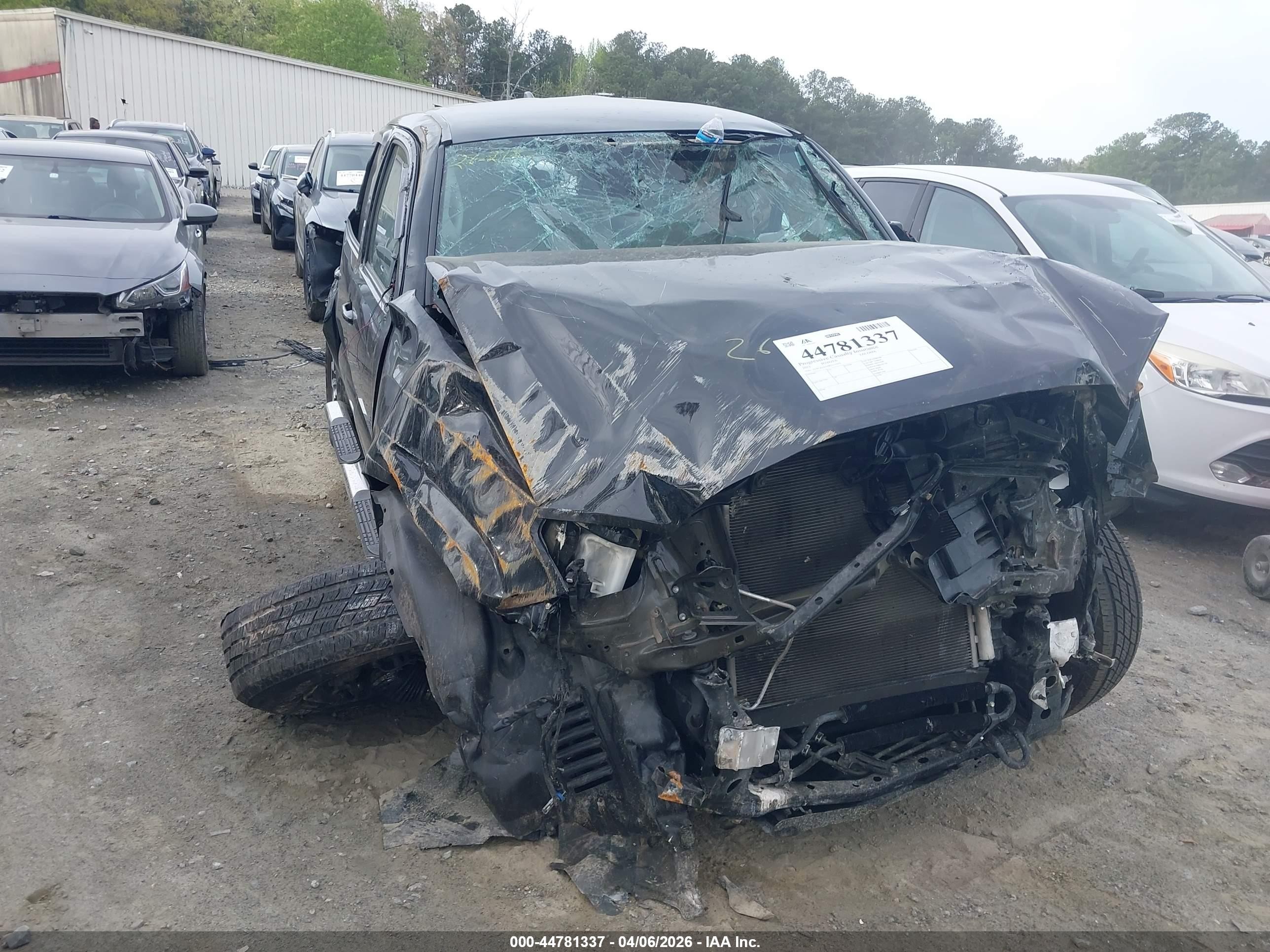 2023 Toyota Tacoma SR5, VIN 3TYCZ5AN3PT115293 — Rollover