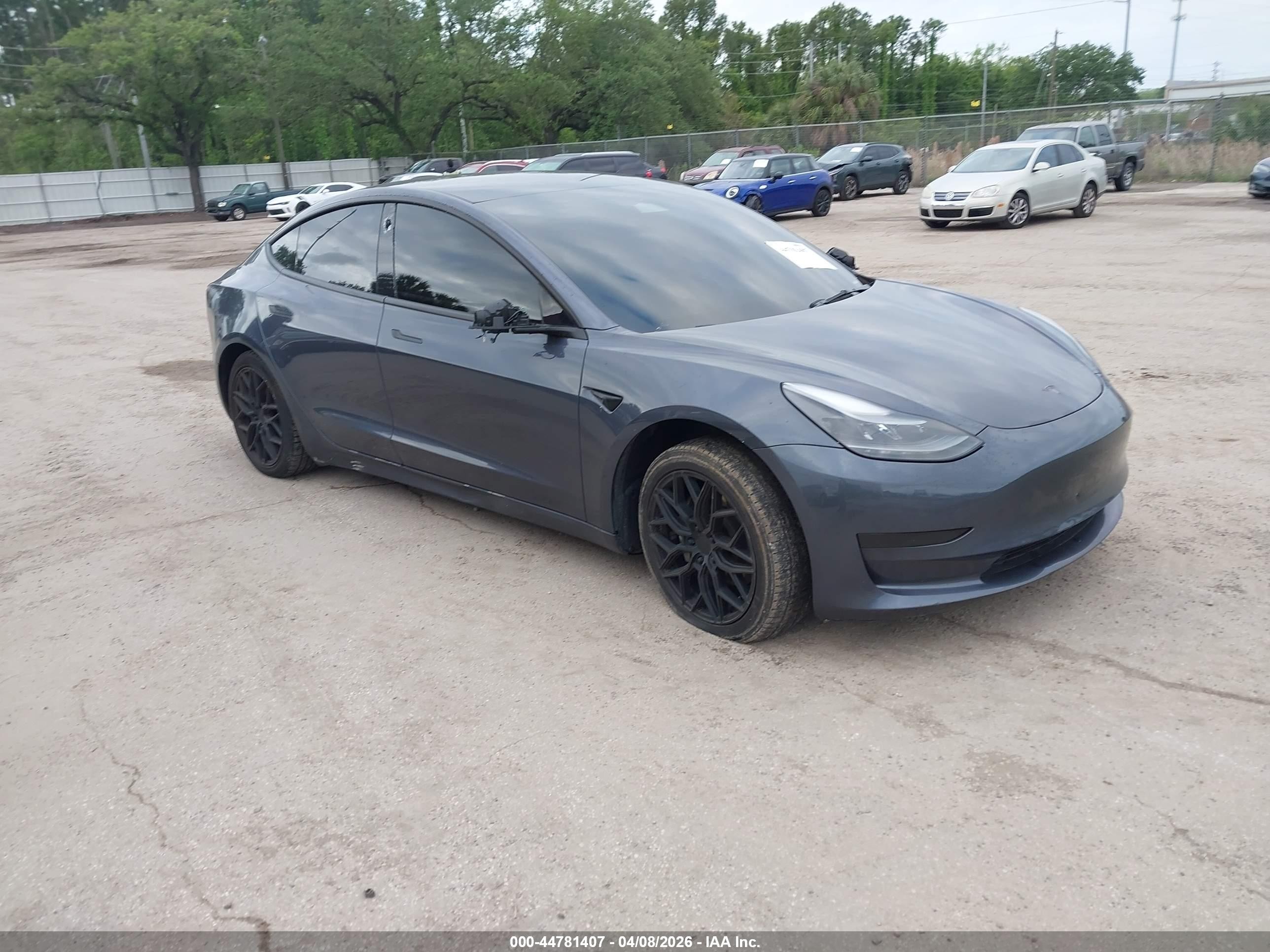 2023 Tesla Model 3, VIN 5YJ3E1EA6PF568707 — Vandalism