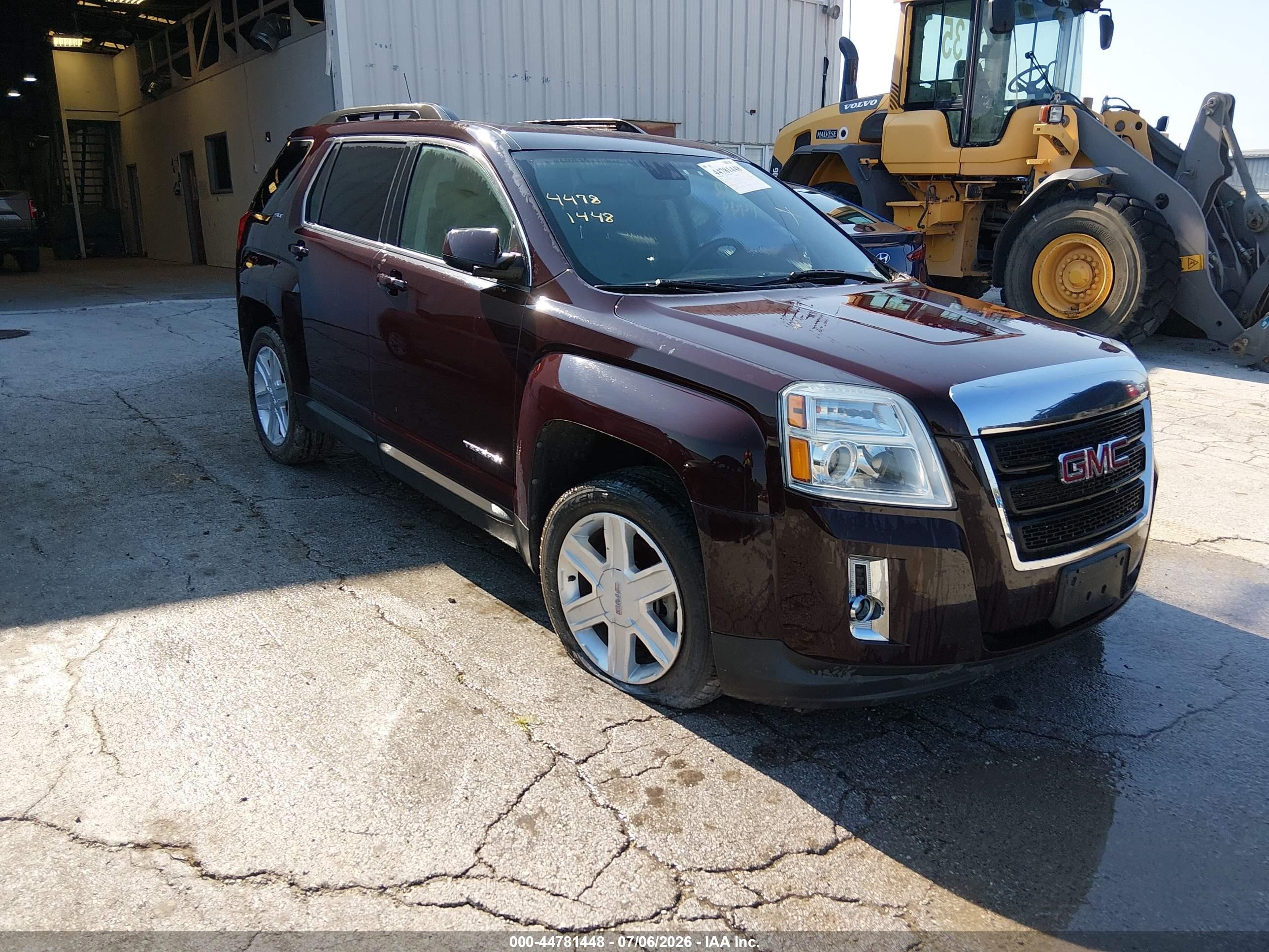 2011 GMC Terrain SLT-1, VIN 2CTALUEC8B6475643 — Side