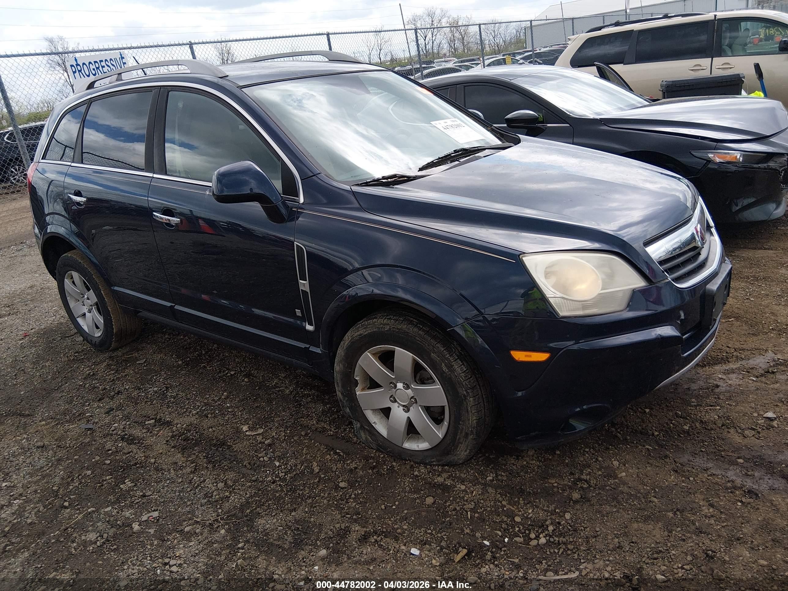 2008 Saturn VUE XR, VIN 3GSCL53758S665222 — Undercarriage