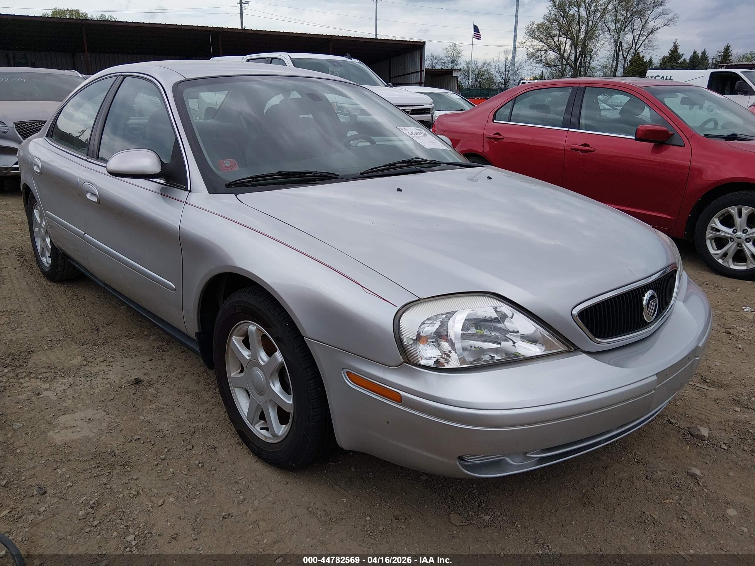 2003 Mercury Sable GS, VIN 1MEFM50U93G626851 — Normal wear