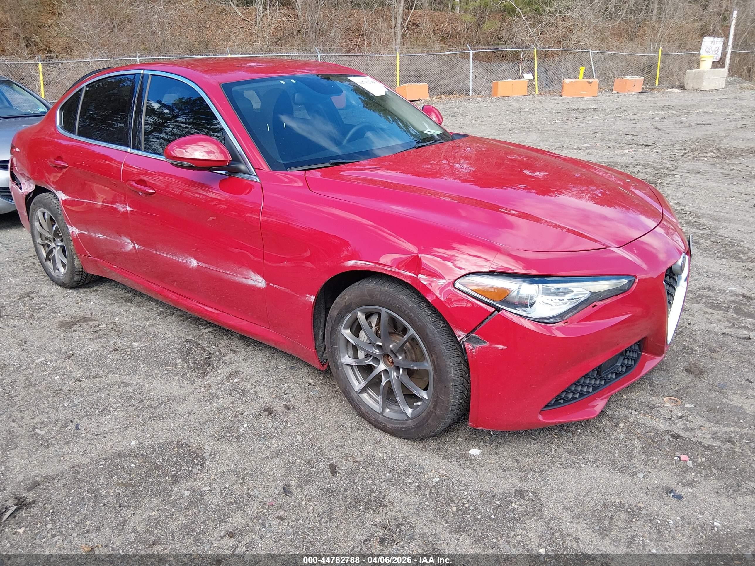 2019 Alfa Romeo Giulia, VIN ZARFANAN2K7621884 — All over