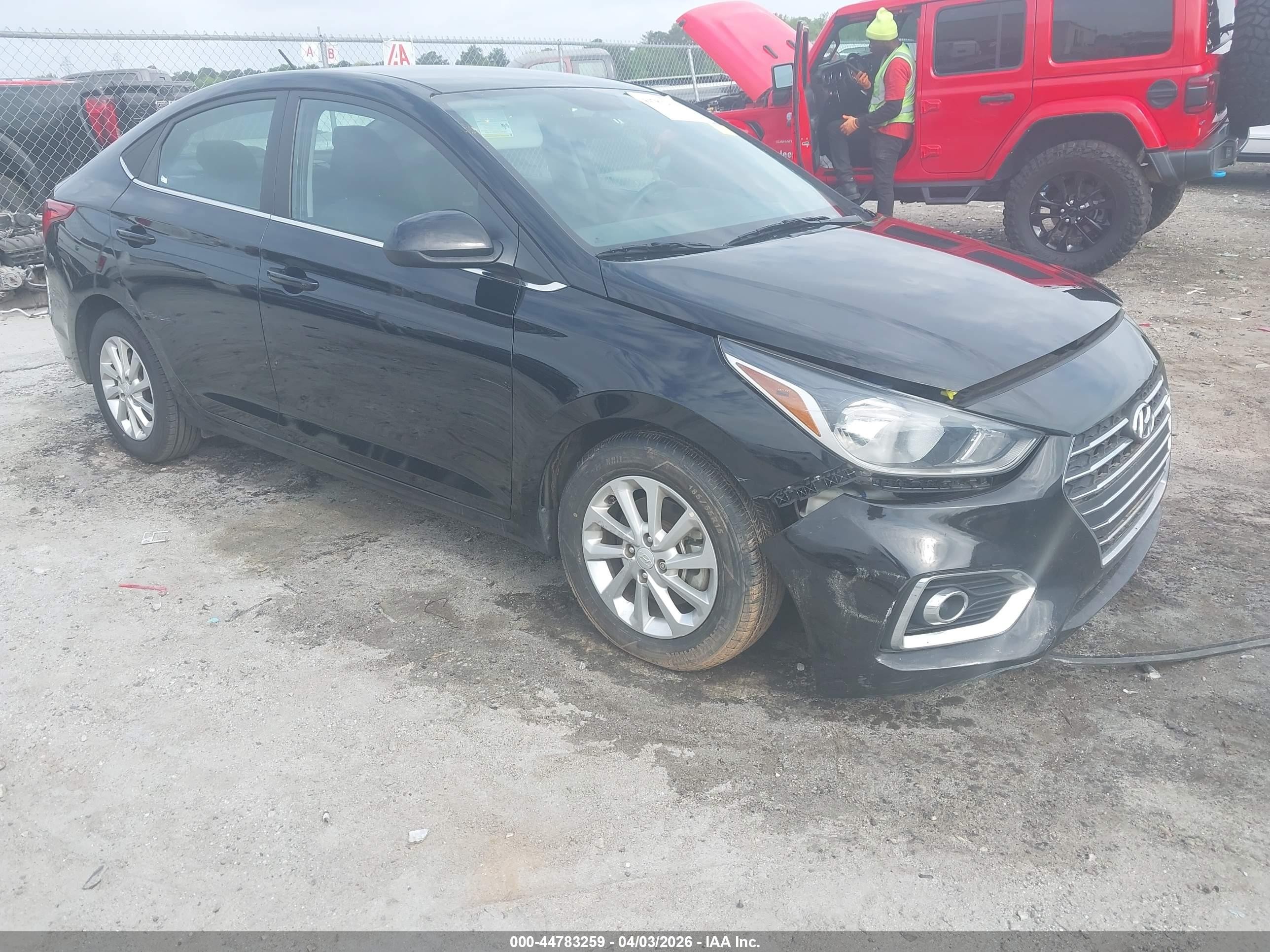 2022 Hyundai Accent SE, VIN 3KPC24A68NE177802 — All over