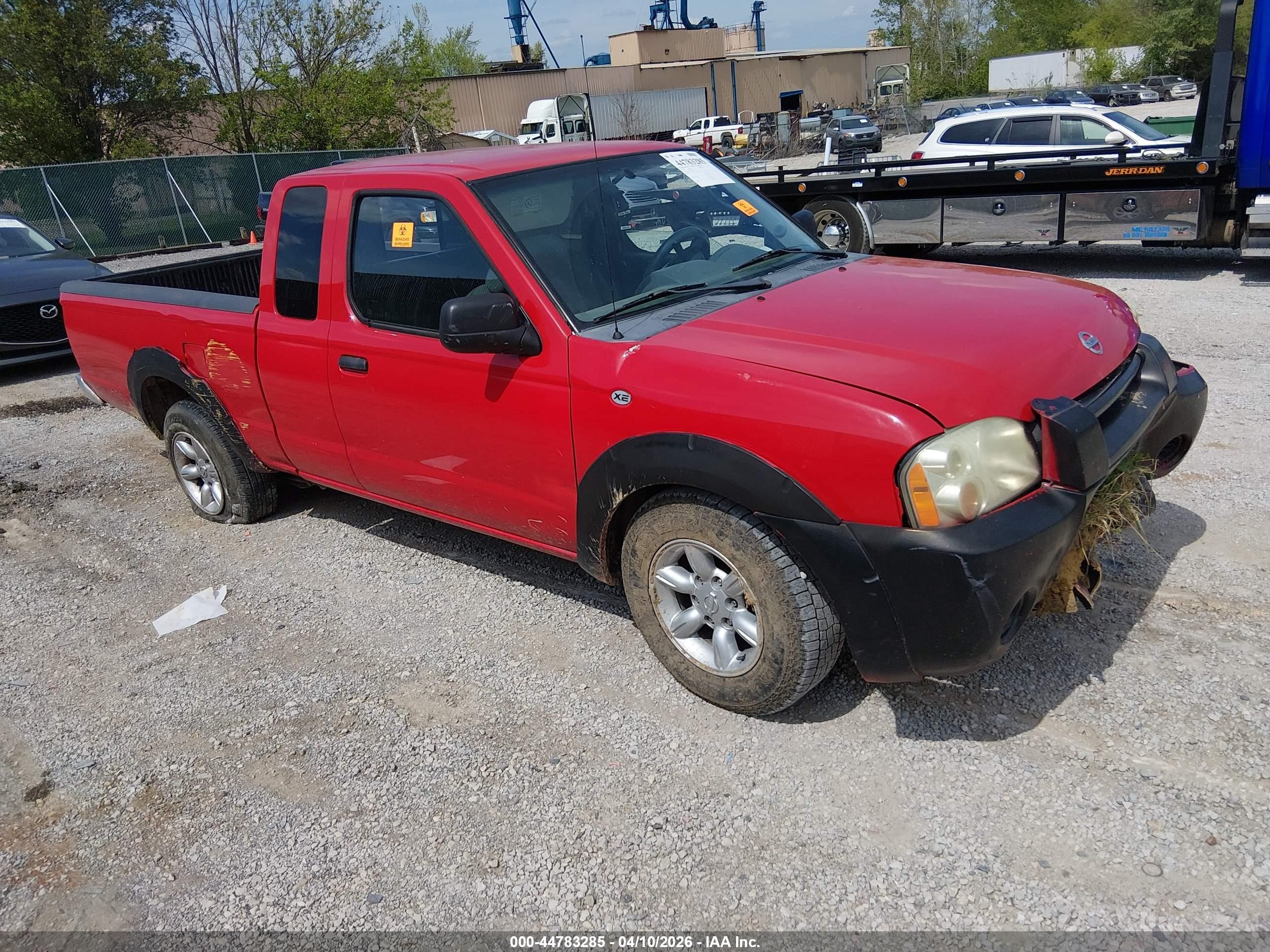 2004 Nissan Frontier, VIN 1N6DD26T34C462637 — Front end