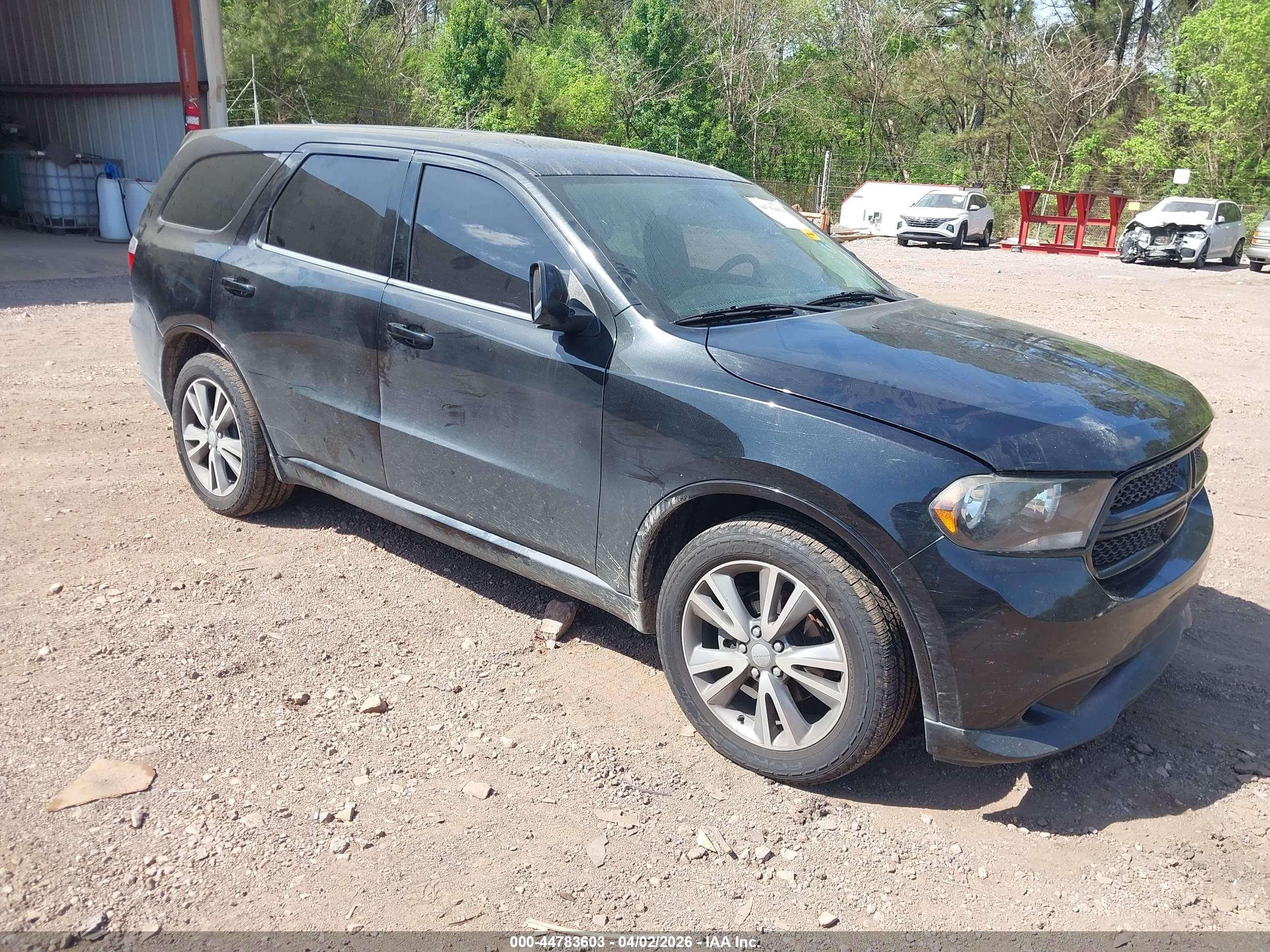 2013 Dodge Durango SXT, VIN 1C4RDHAG3DC683337 — Normal wear