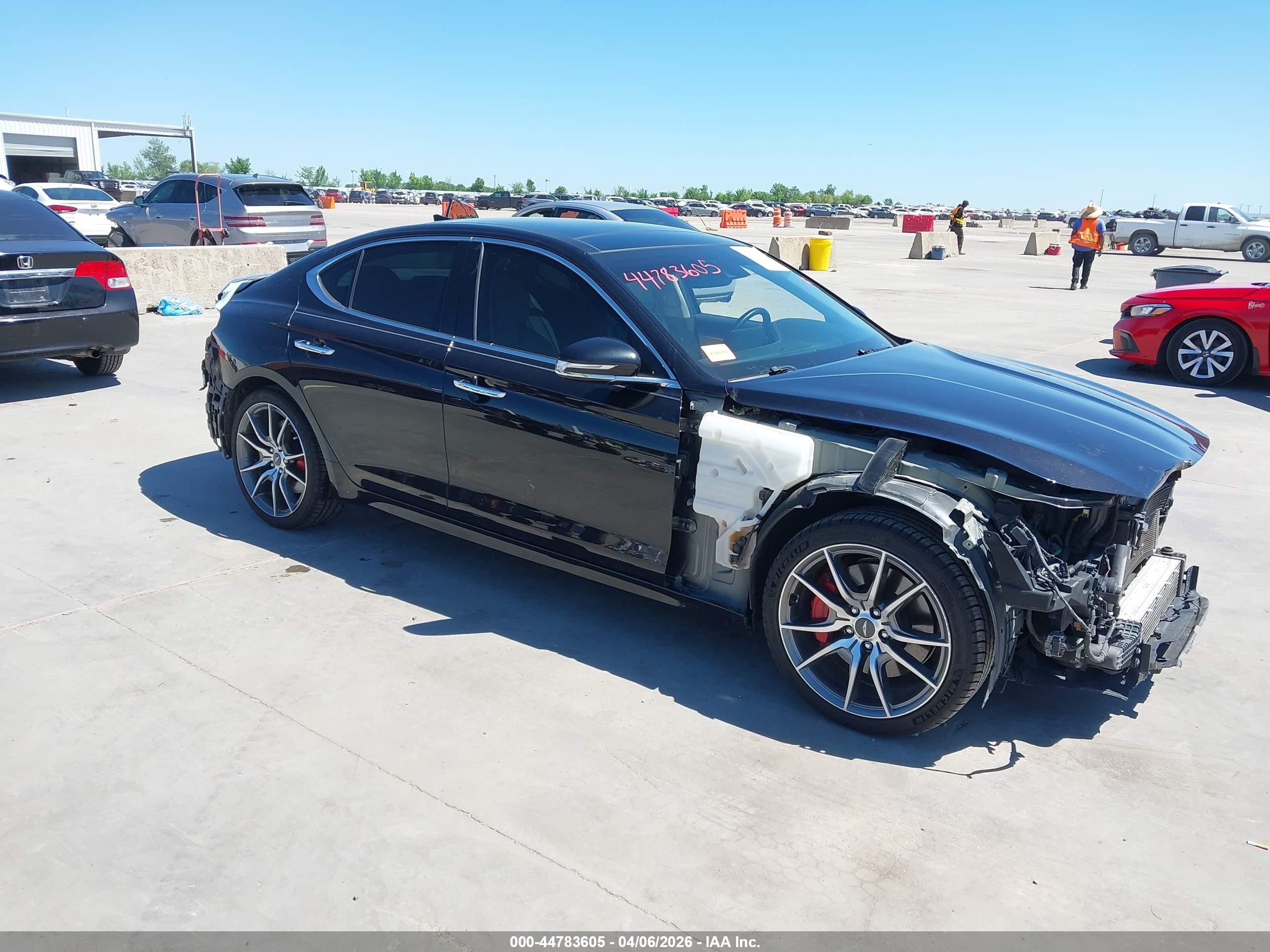 2021 Genesis G70 3.3T, VIN KMTG74LE6MU071745 — All over