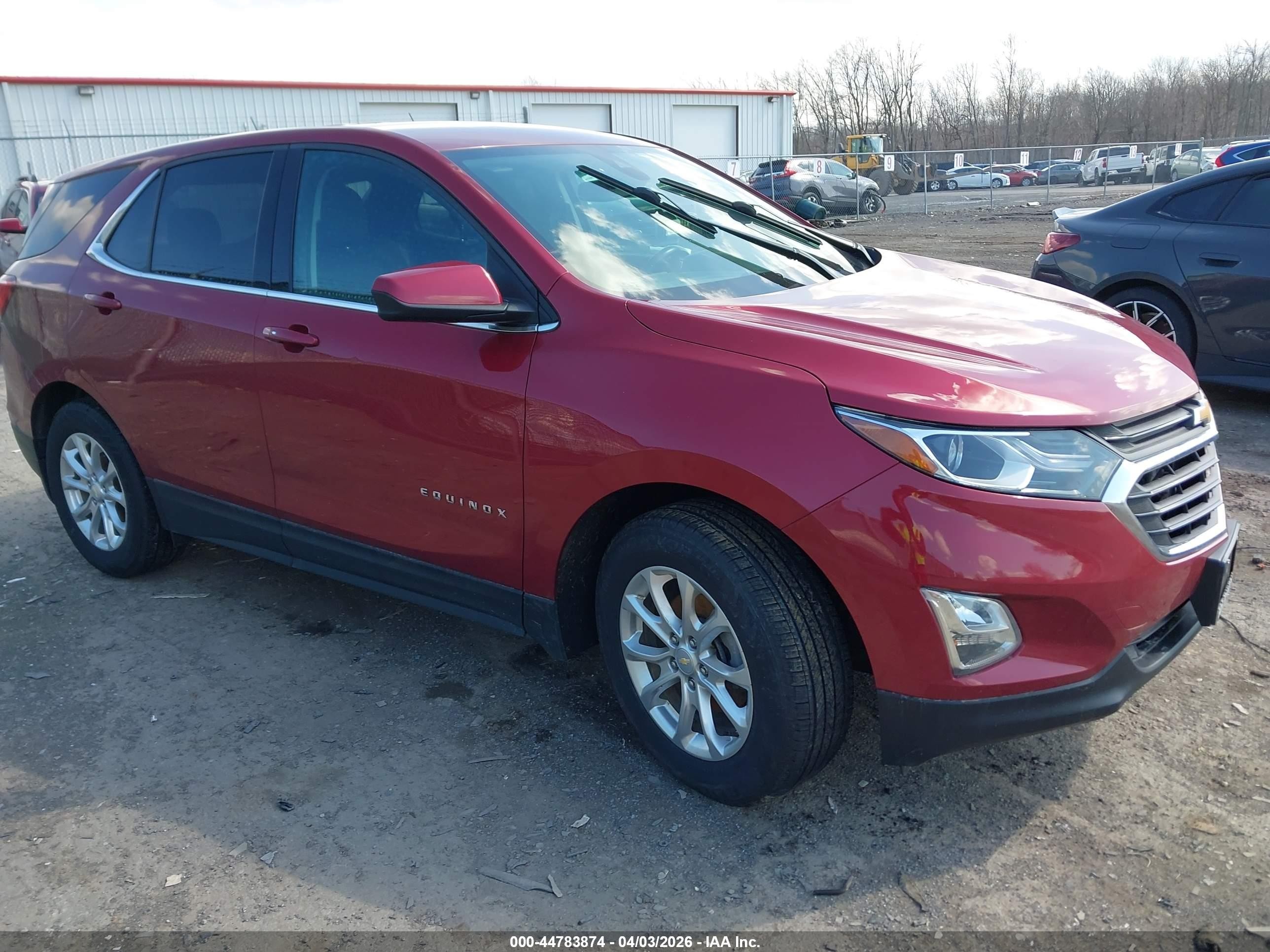 2020 Chevrolet Equinox LT, VIN 2GNAXUEV9L6260086 — Water / flood