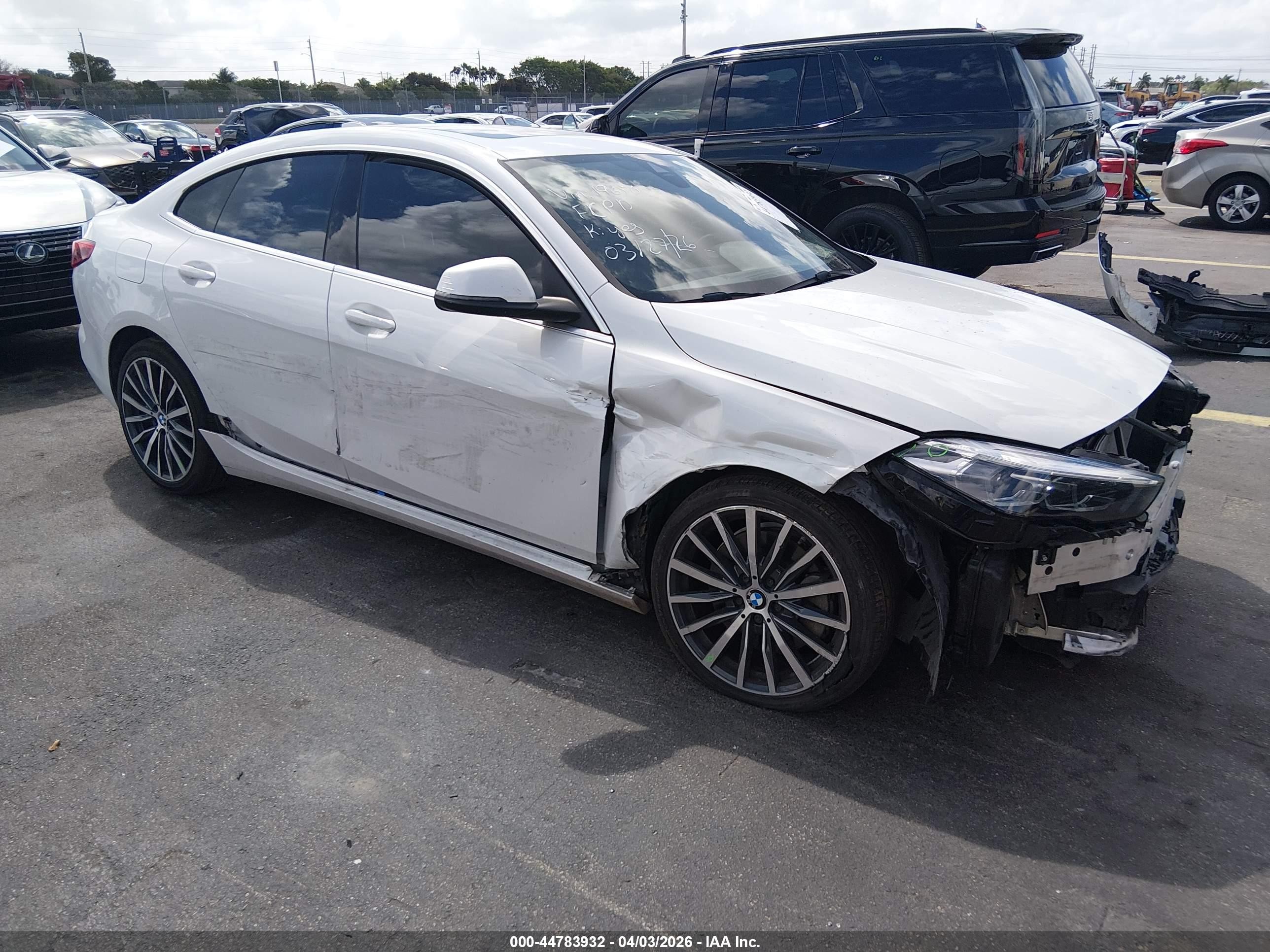 2022 BMW 2 Series 228i, VIN WBA53AK05N7L19650 — Side