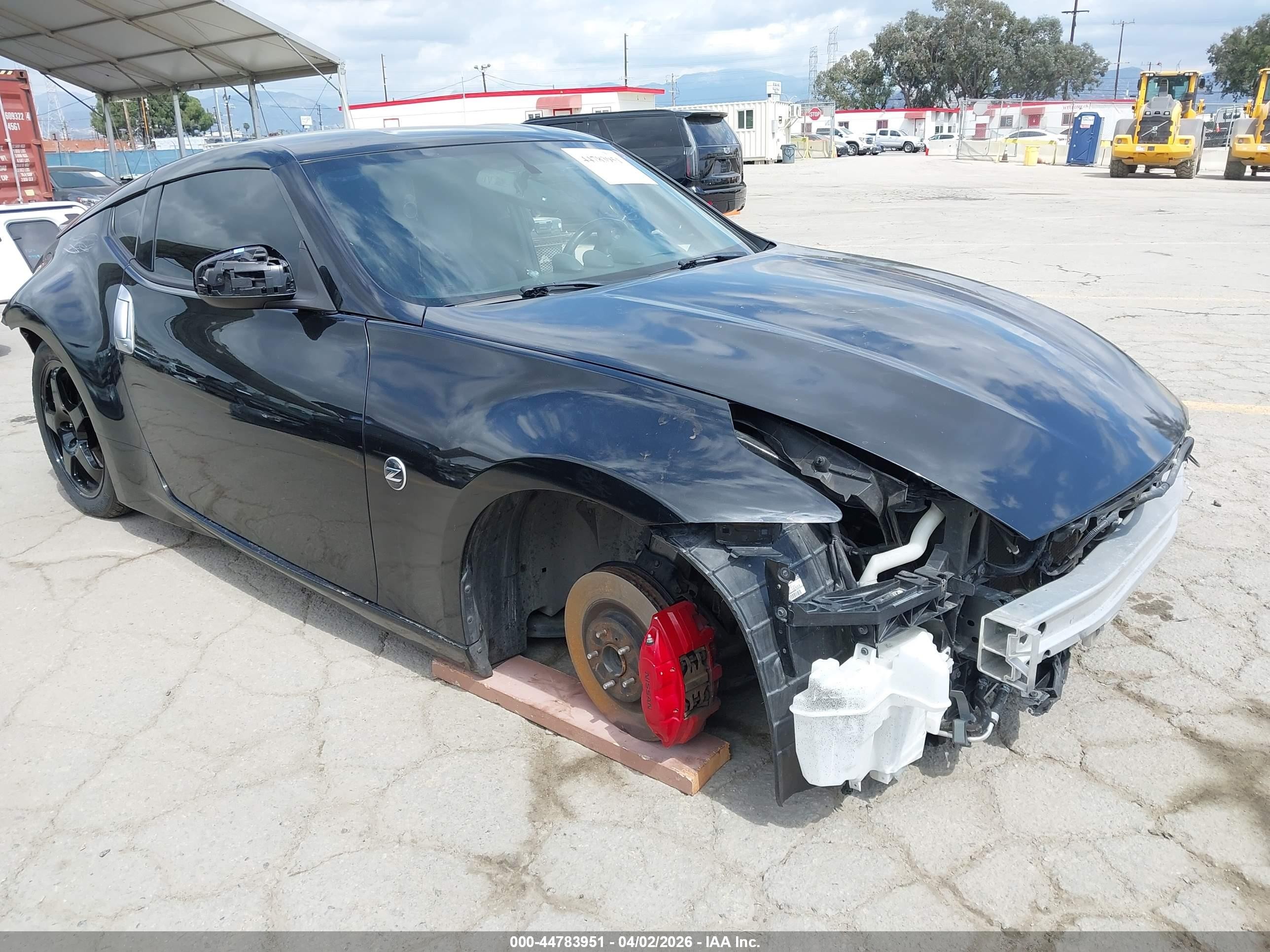2013 Nissan 370Z Touring, VIN JN1AZ4EH4DM880881 — Theft recovery