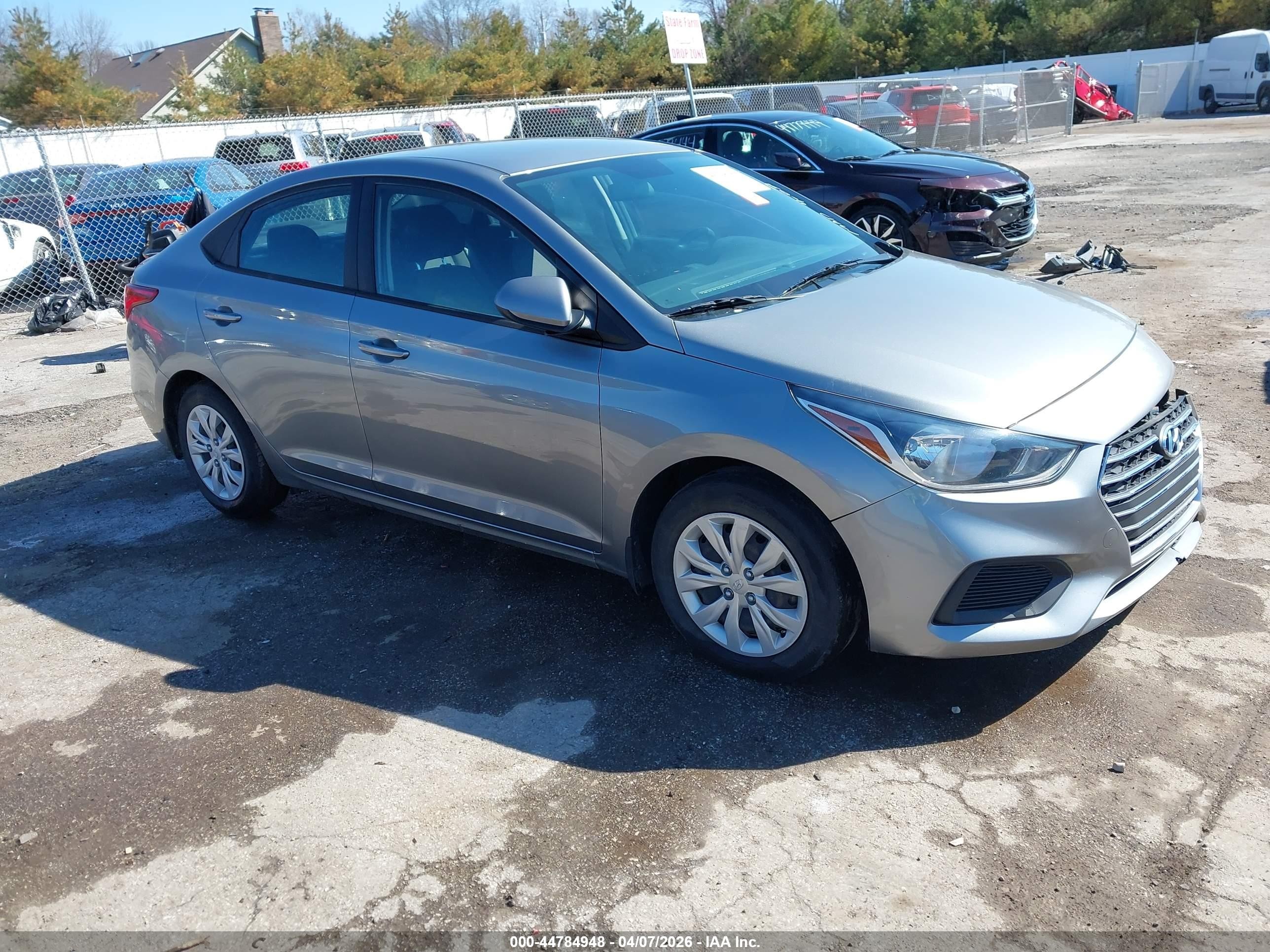 2022 Hyundai Accent SE, VIN 3KPC24A69NE155954 — Front end