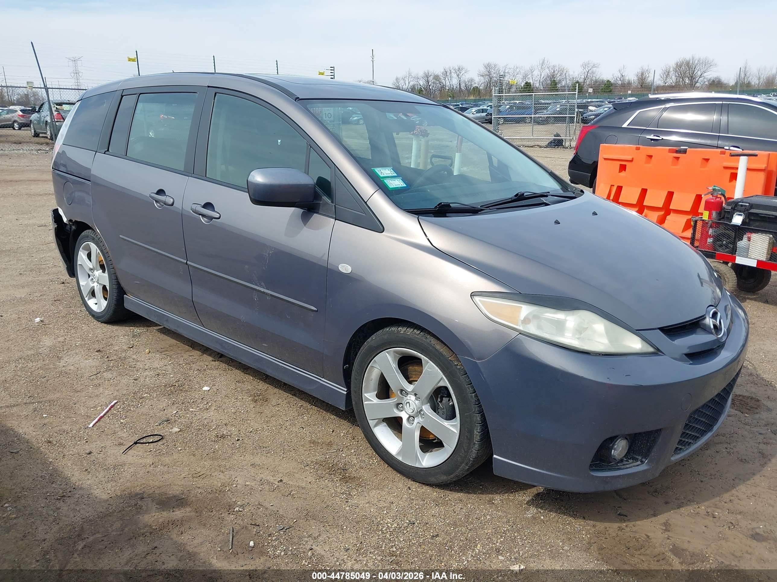 2007 Mazda 5 Touring, VIN JM1CR293570149476 — Зад