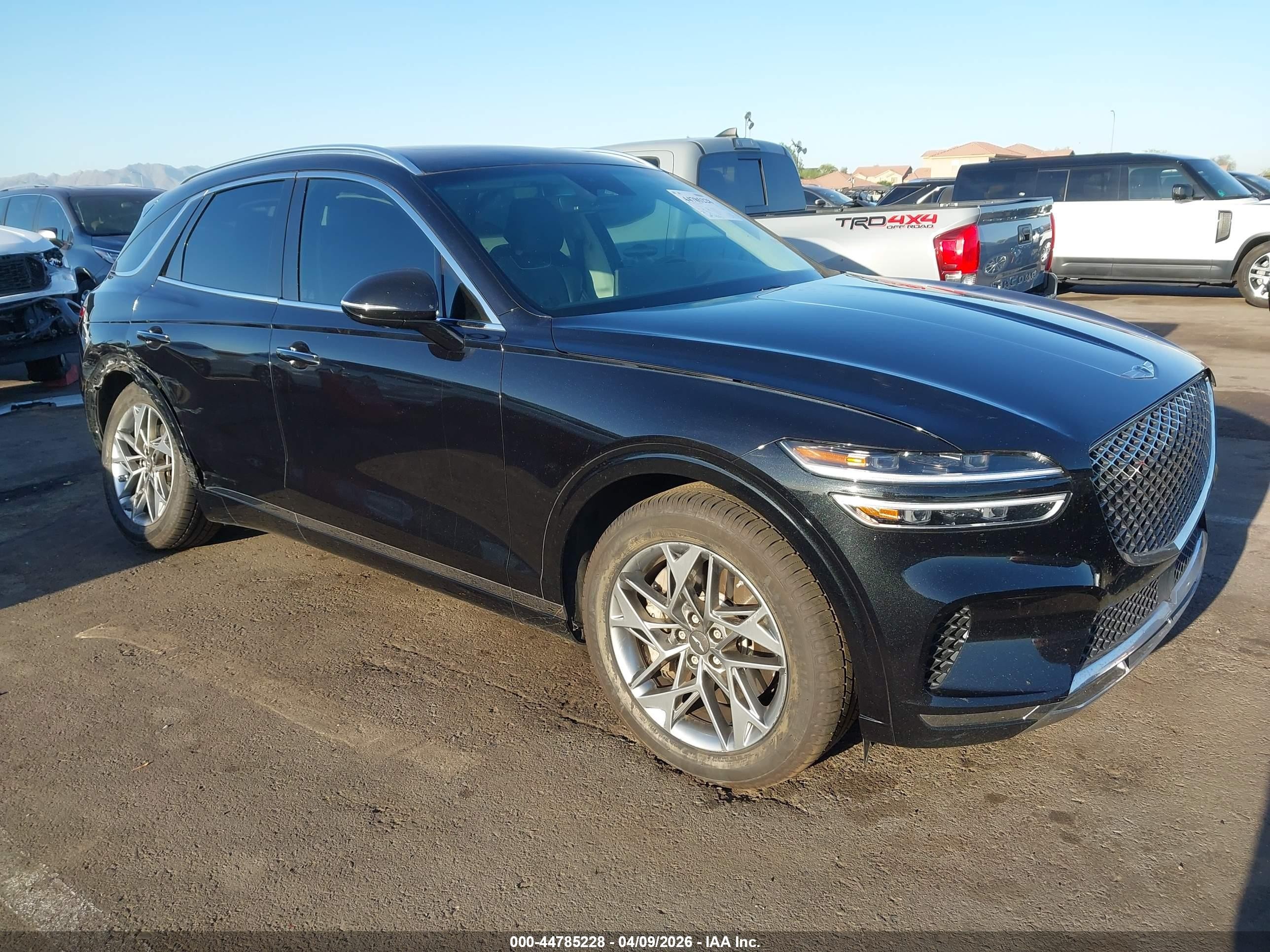 2023 Genesis GV70 2.5T, VIN KMUMADTB0PU113045 — Rear end