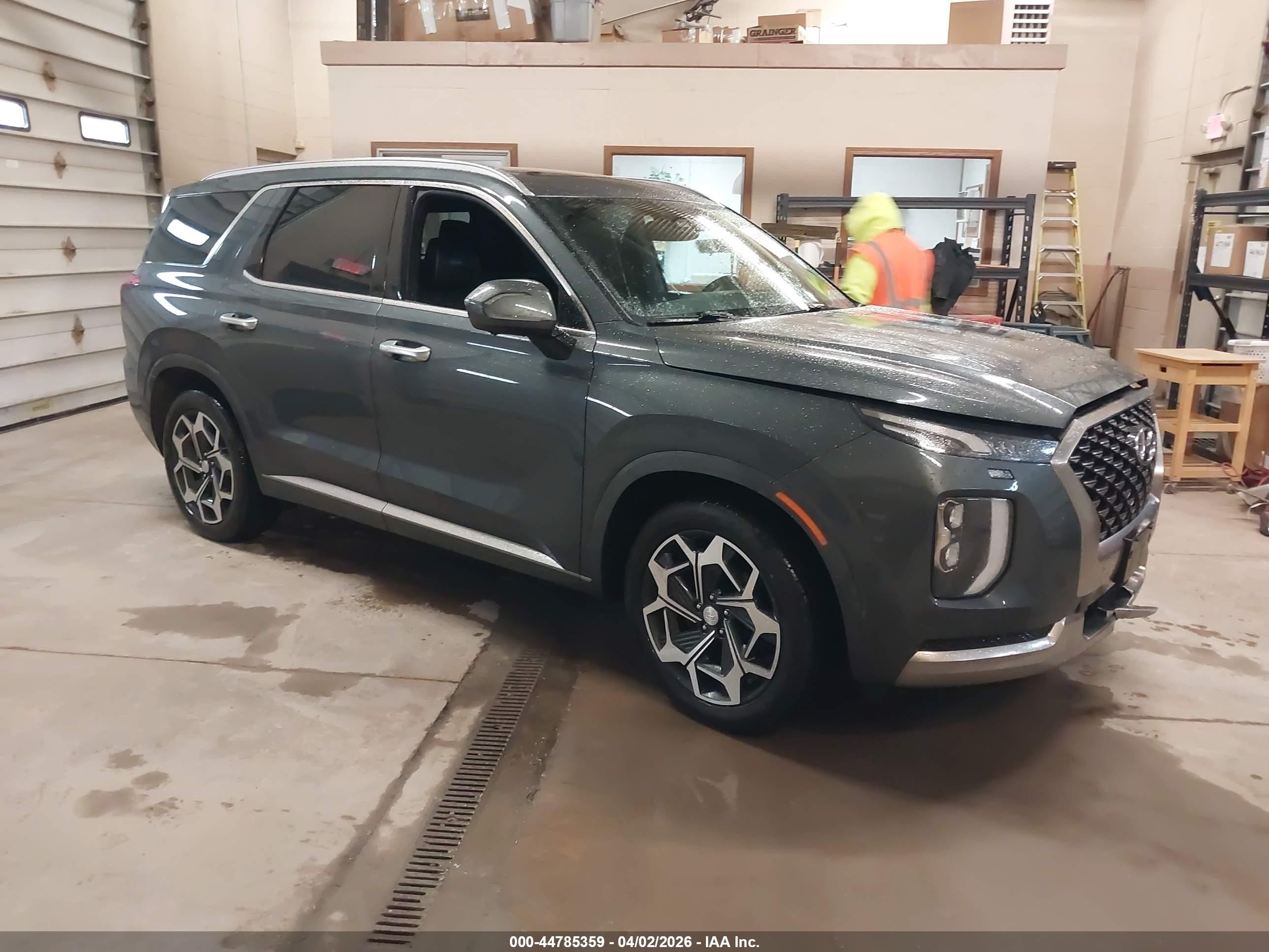 2022 Hyundai Palisade Calligraphy, VIN KM8R74HE3NU435312 — Side