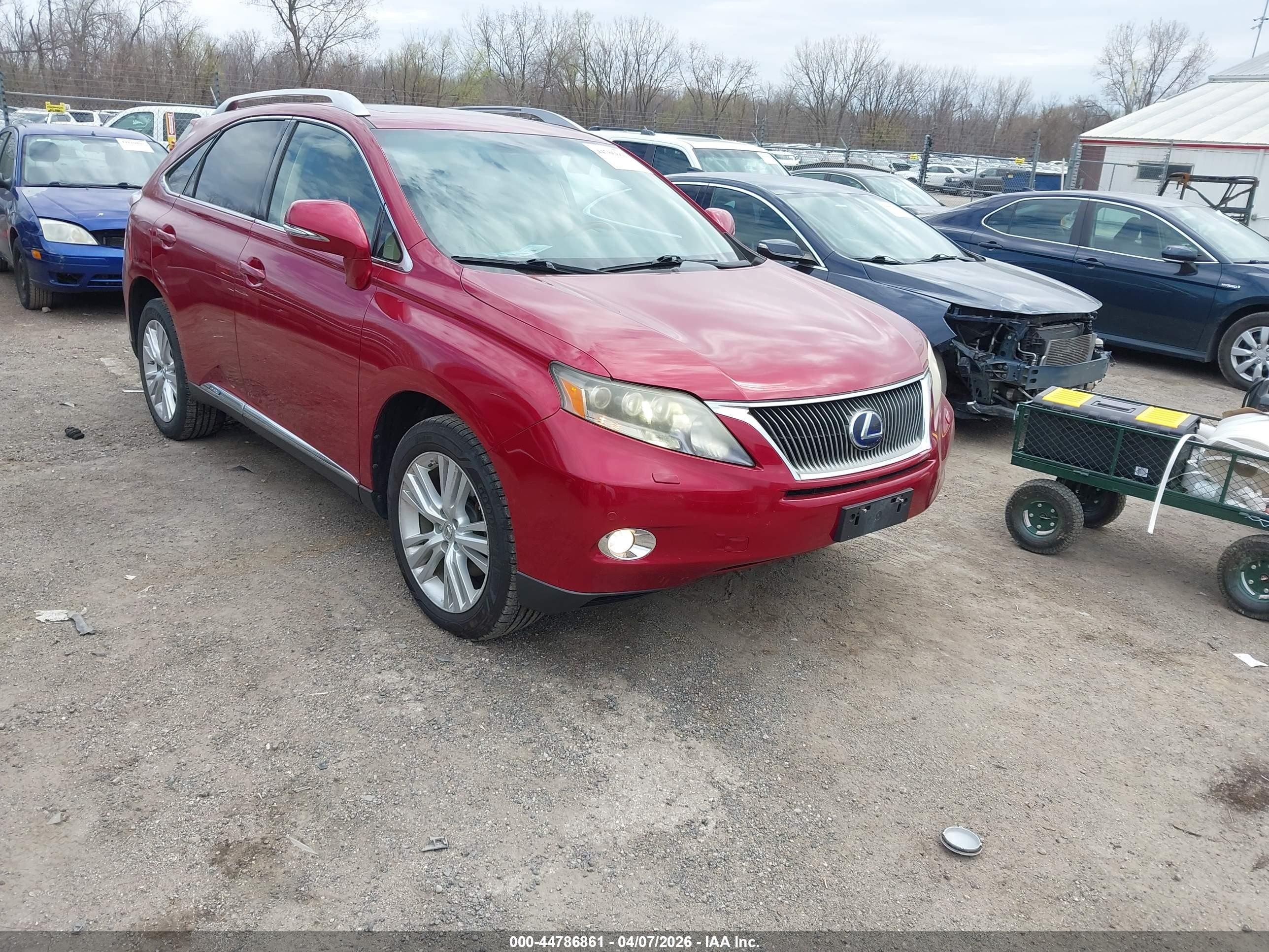 2010 Lexus RX 450h, VIN JTJBC1BA4A2019861 — All over