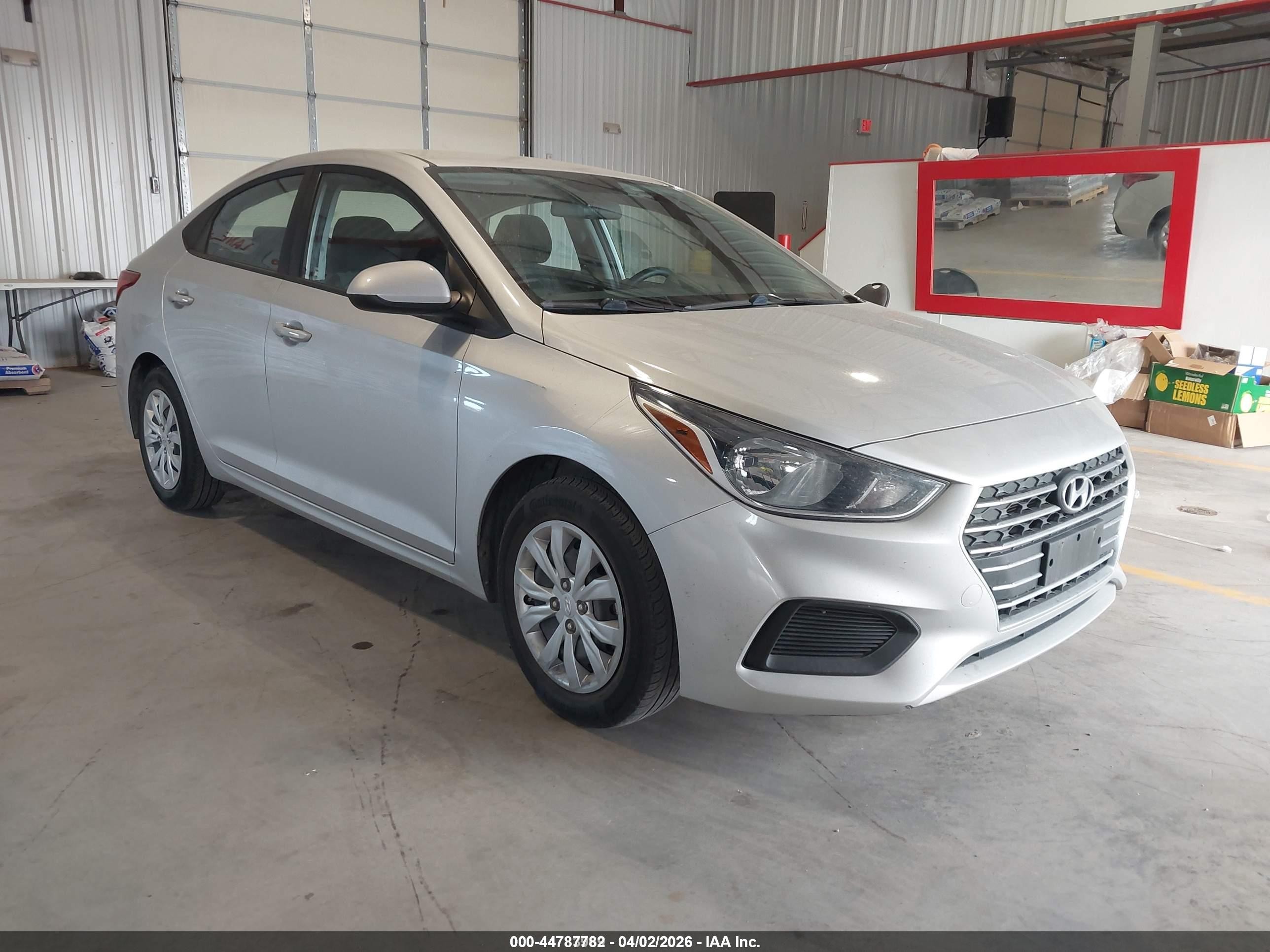 2020 Hyundai Accent SEL, VIN 3KPC24A69LE118741 — Normal wear