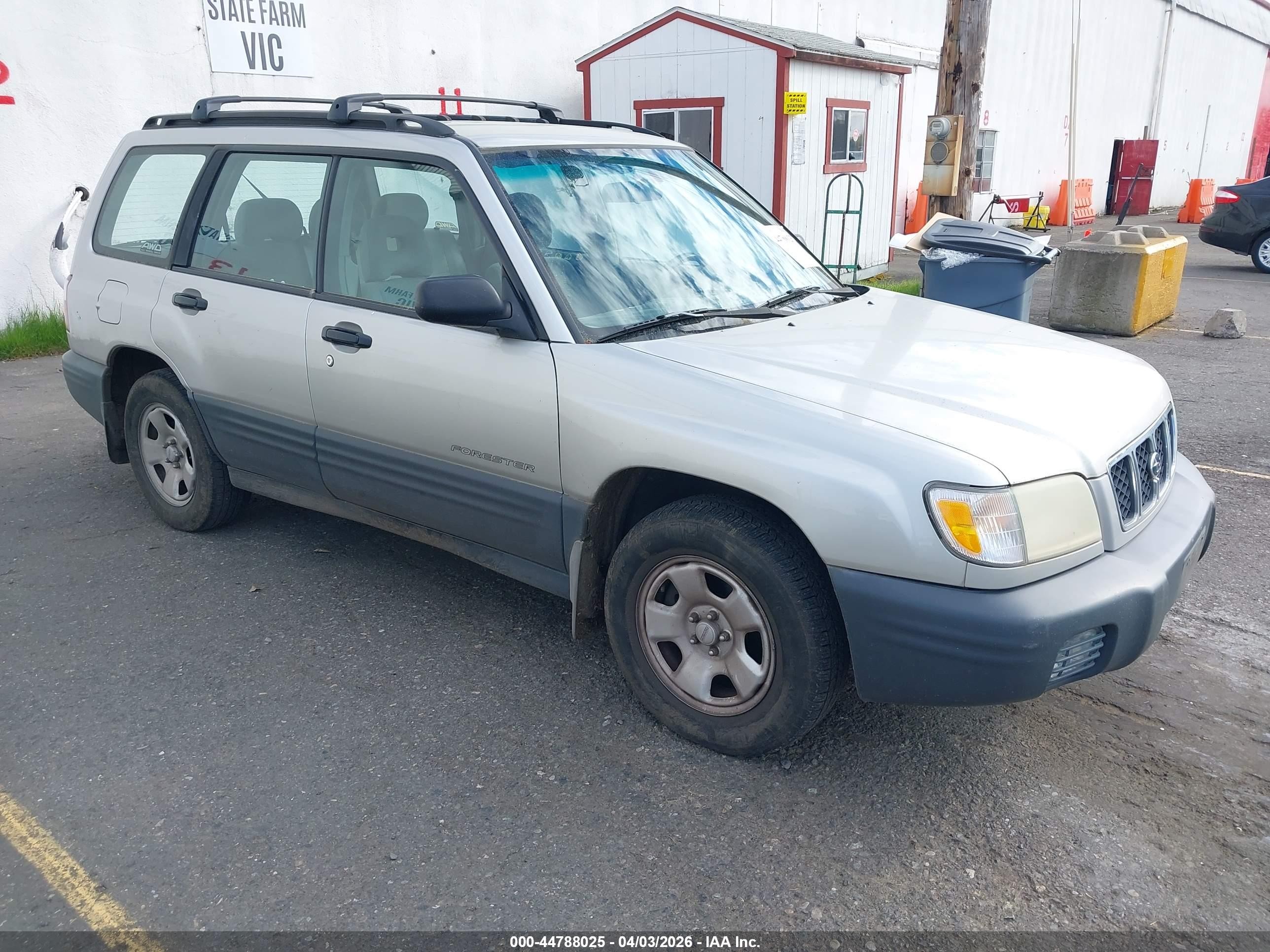 2001 Subaru Forester L, VIN JF1SF63591H727745 — После угона