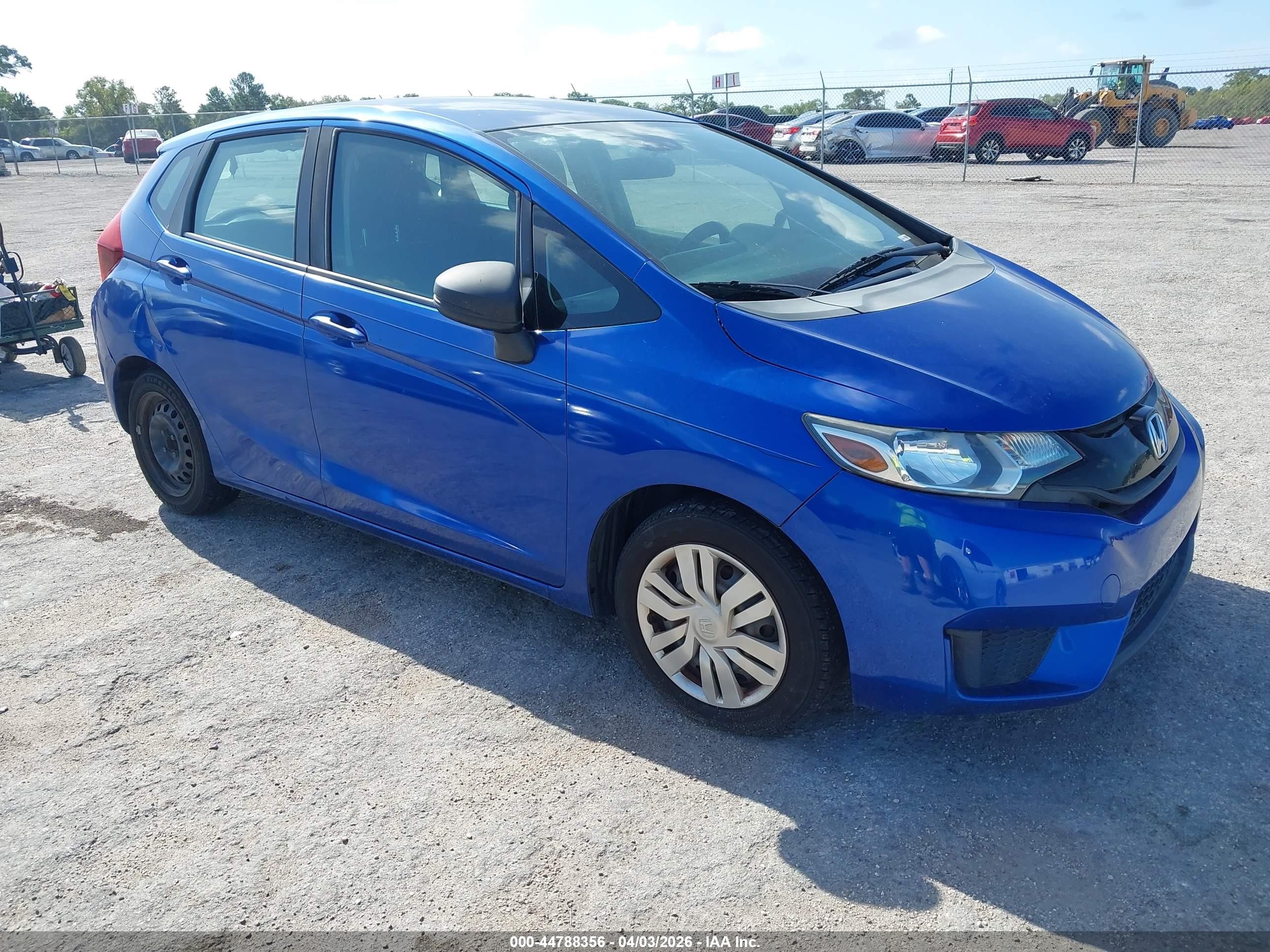 2015 Honda Fit LX, VIN 3HGGK5H5XFM768291 — Mechanical