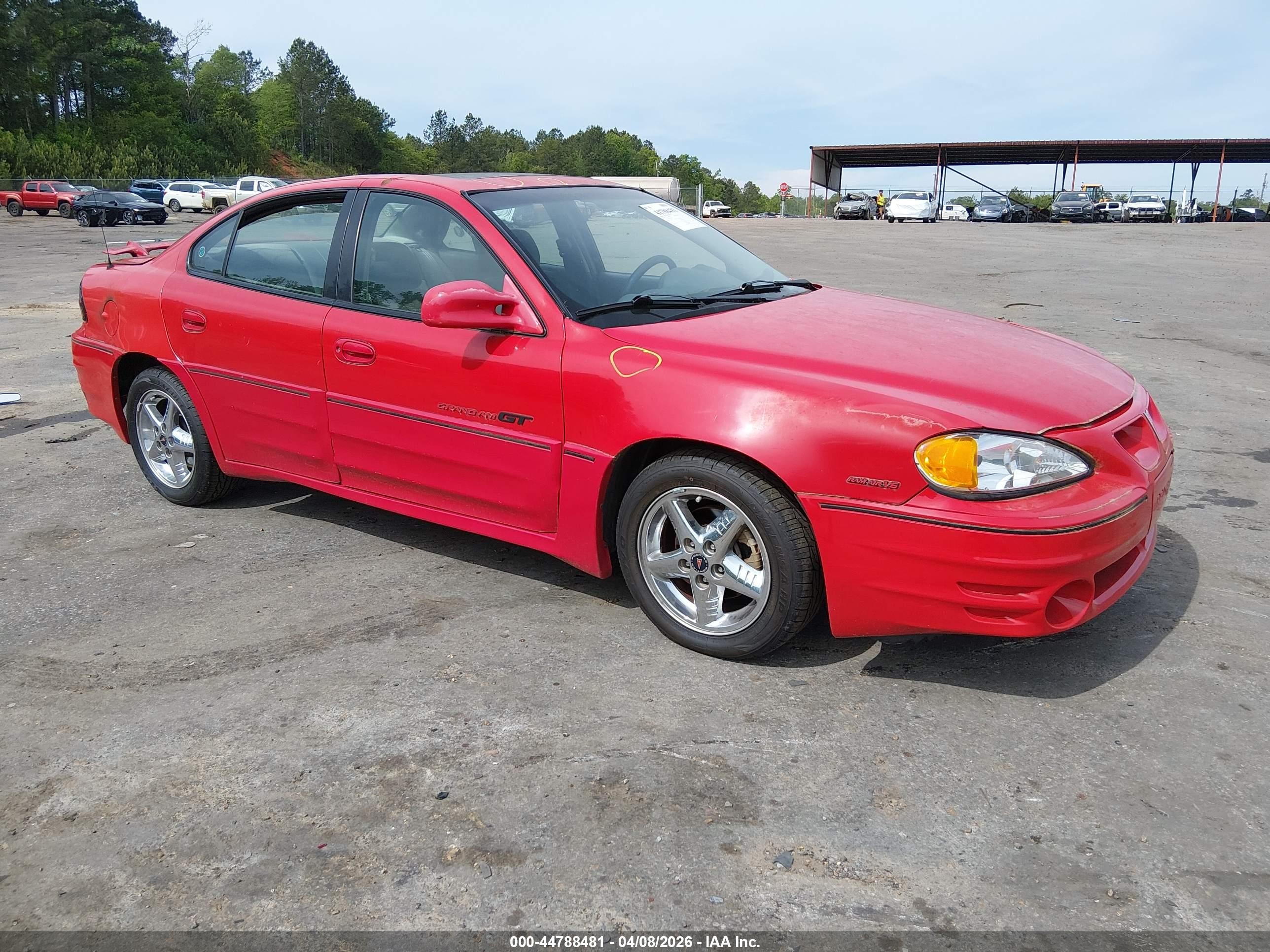 2001 Pontiac Grand Am GT, VIN 1G2NW52E31C148478 — Roof