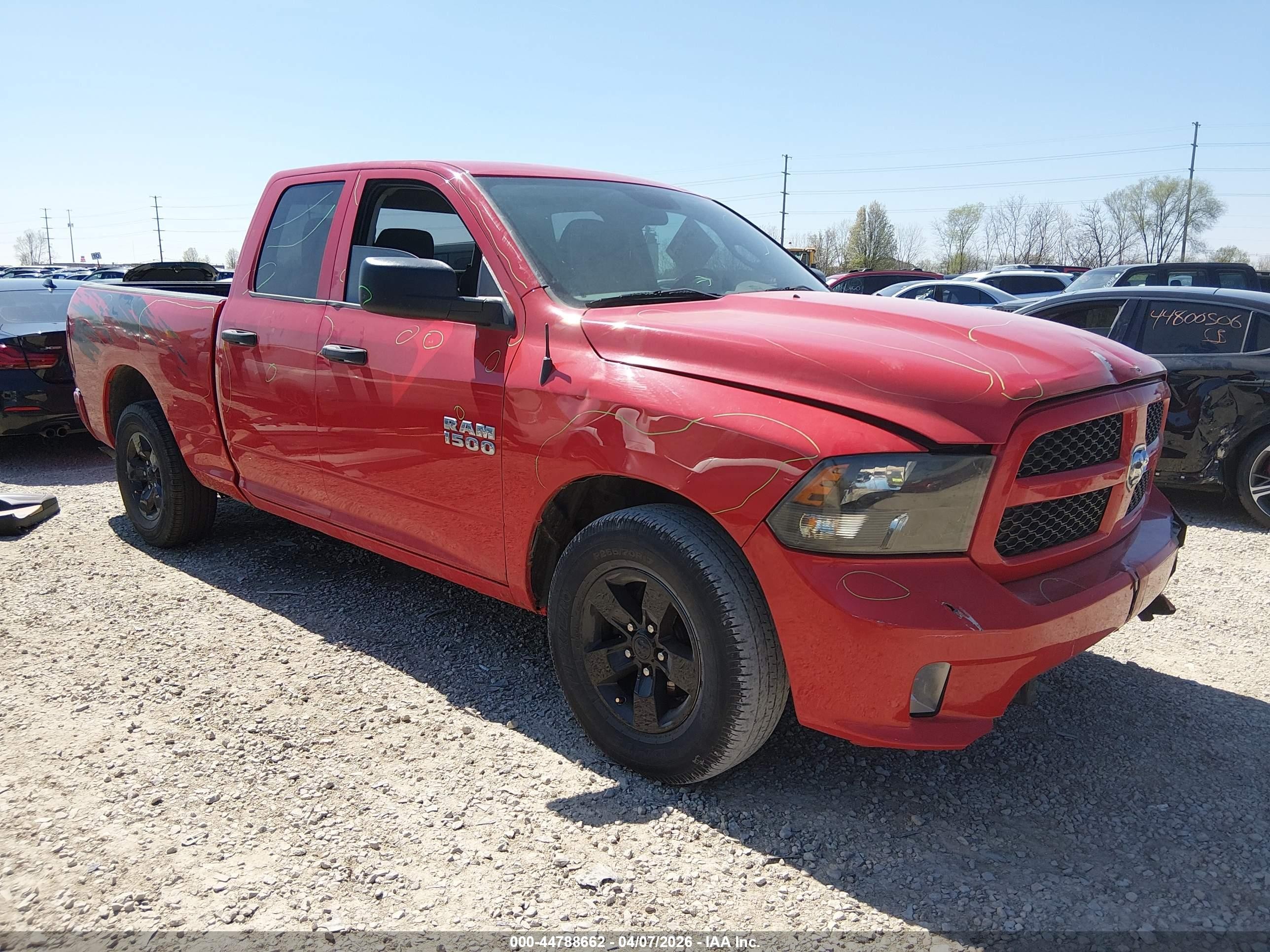 2017 Ram 1500 Tradesman, VIN 1C6RR6FG0HS847063 — Storm