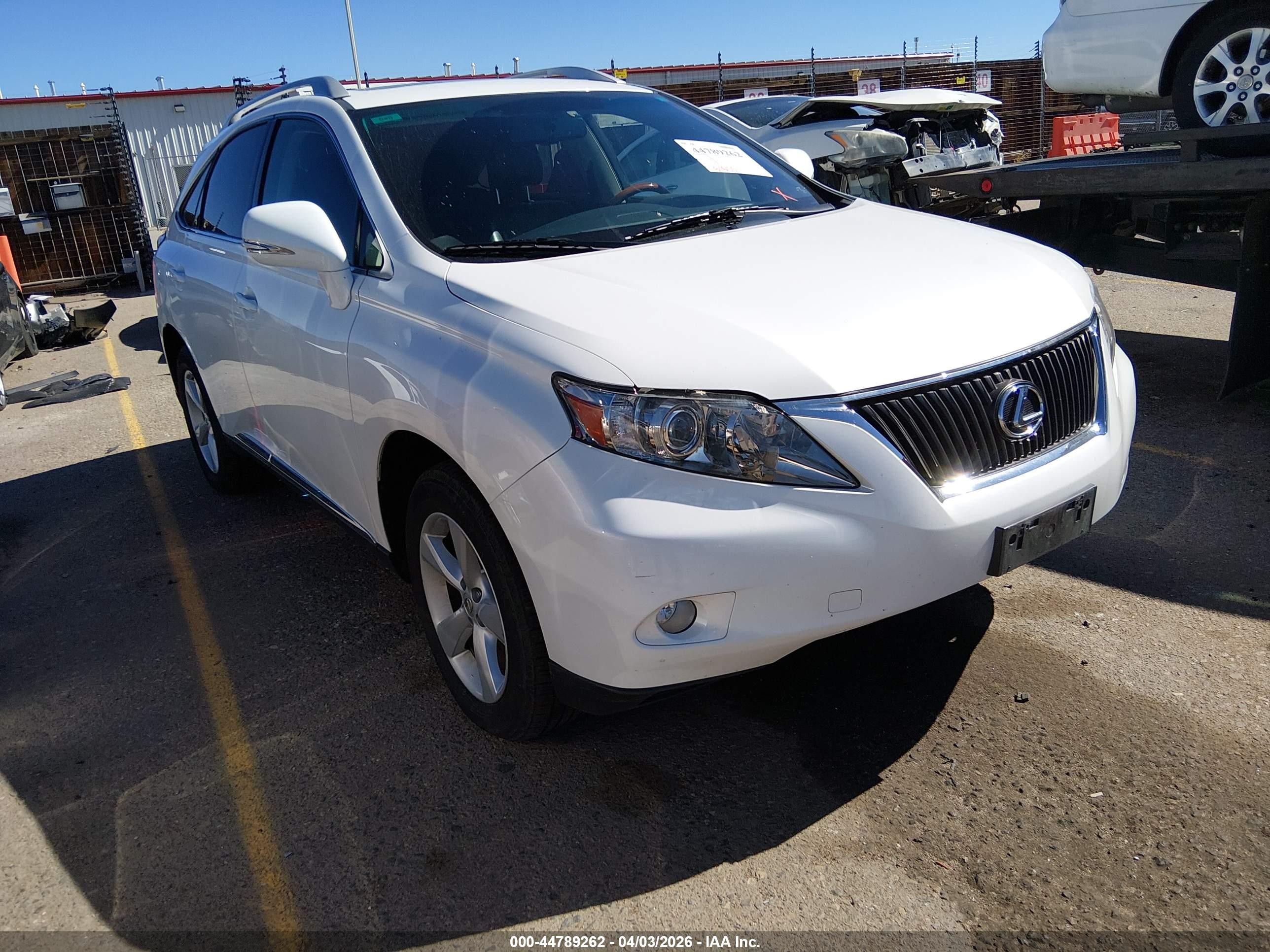 2012 Lexus RX 350, VIN JTJBK1BA0C2447352 — Undercarriage